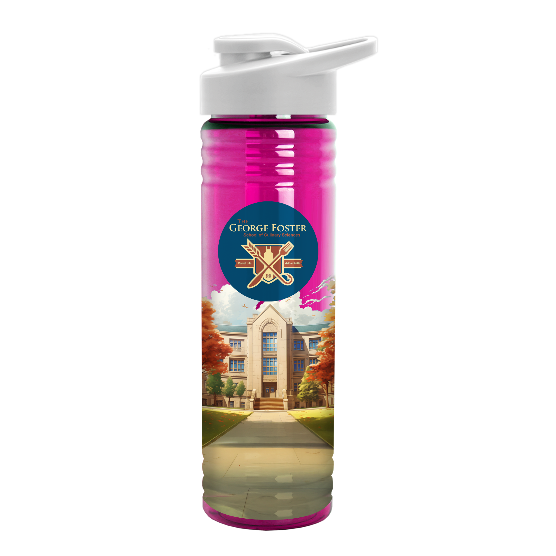 Garyline® Slim Fit Bottle with Drink-Thru Lid - 24 oz. 162