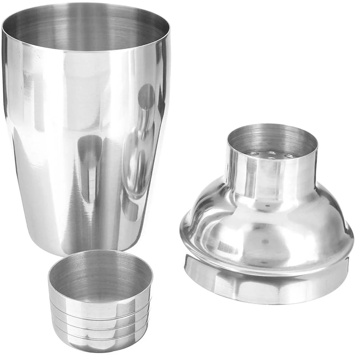Custom Fashion 8-Piece Silver Cocktail Shaker Set 4