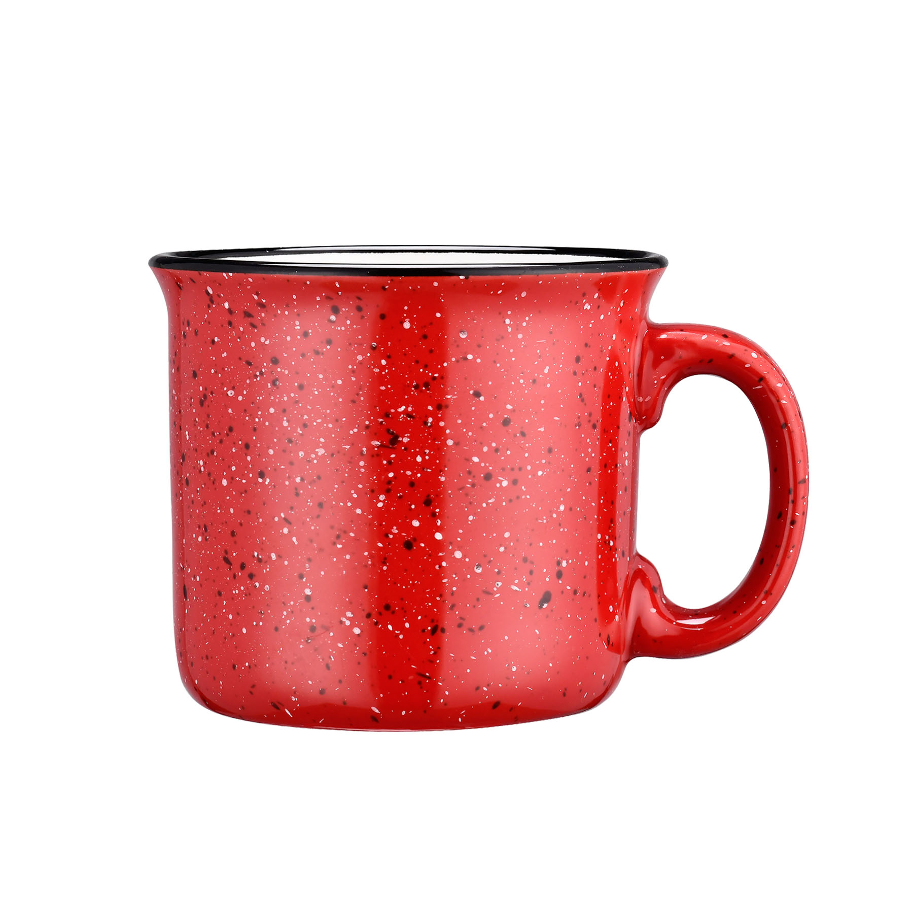 15 oz. Ceramic Speckled Campfire Coffee Mugs 5