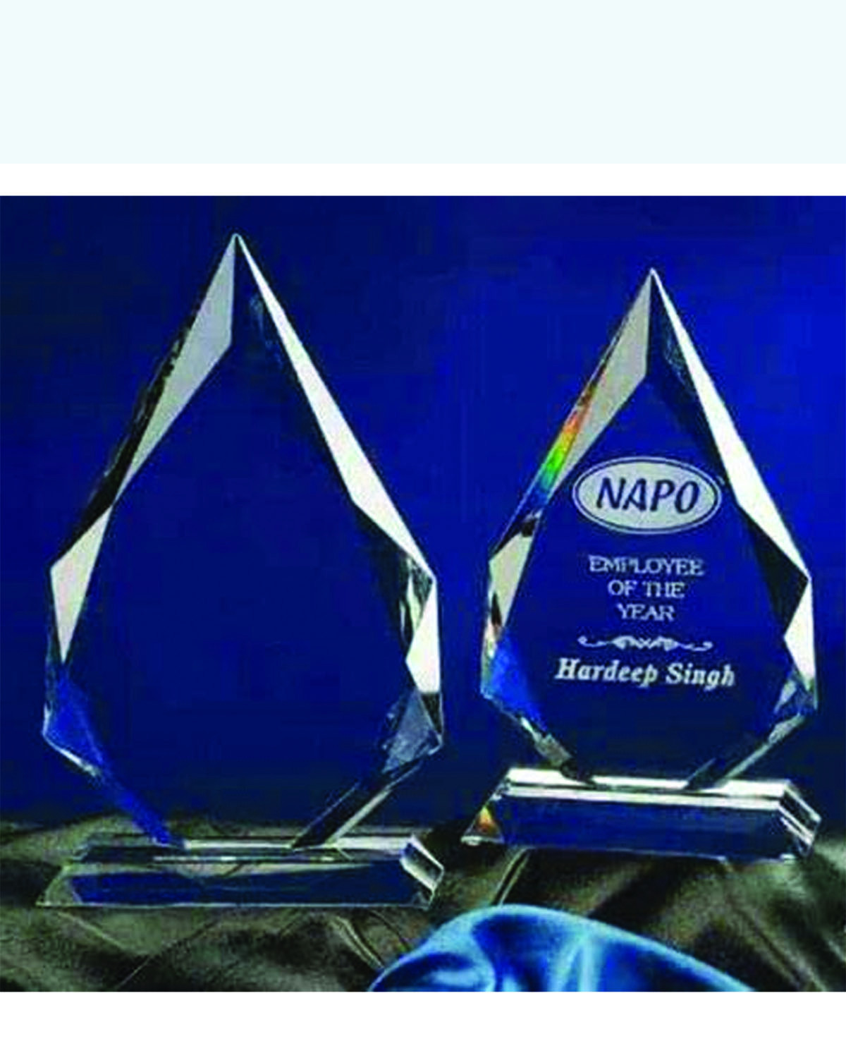 Legend Optic Crystal Award - Large 2