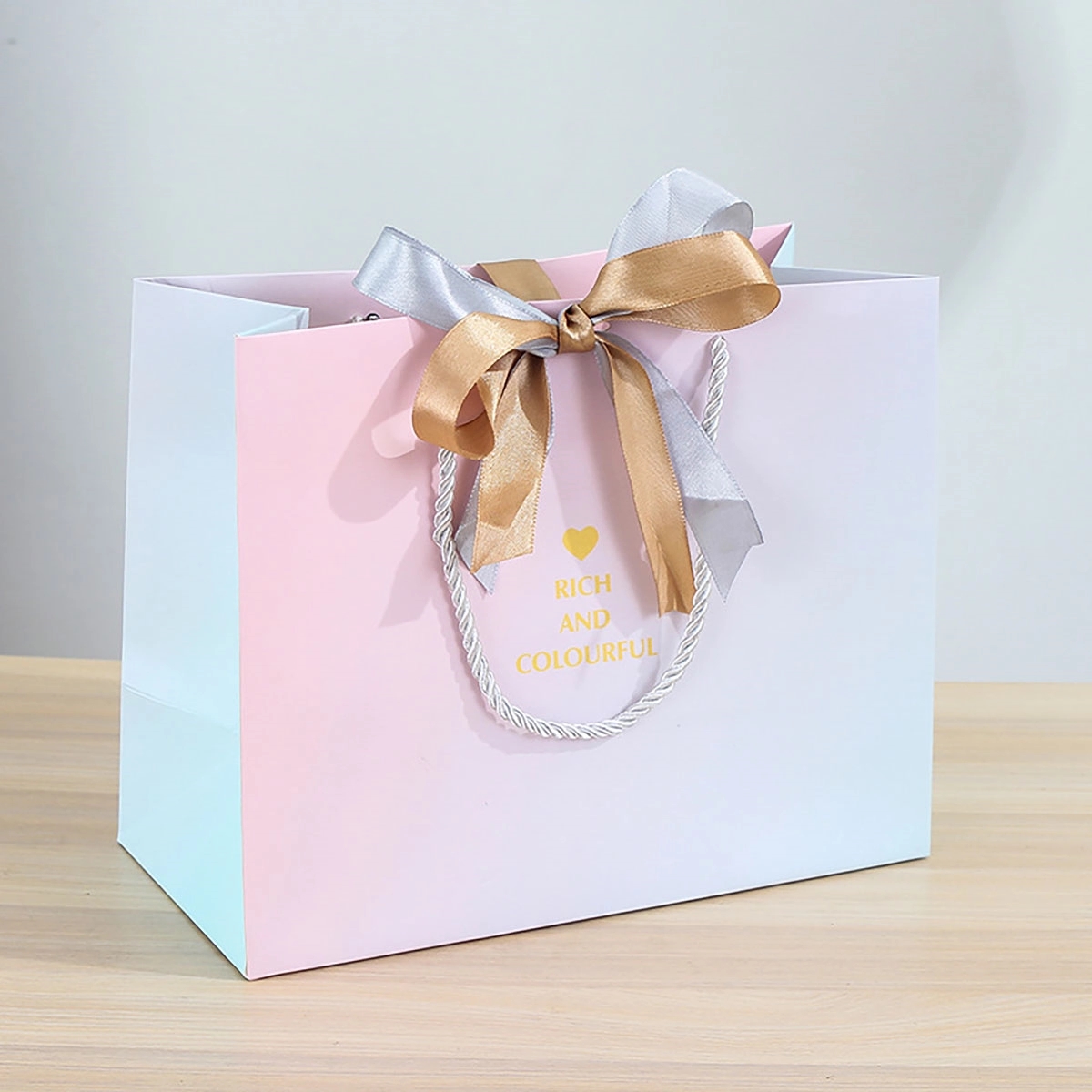 Full Color Matte Laminated Euro Tote Gift Bags 3