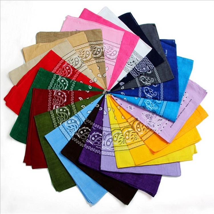 Cotton Bandana Scarf Head Wear 2