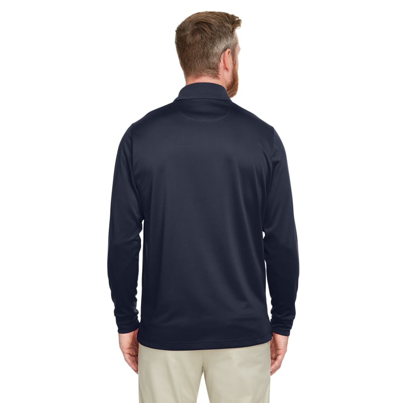 Harriton Men's Advantage Snag Protection Plus IL Long Sleeve Polo 11