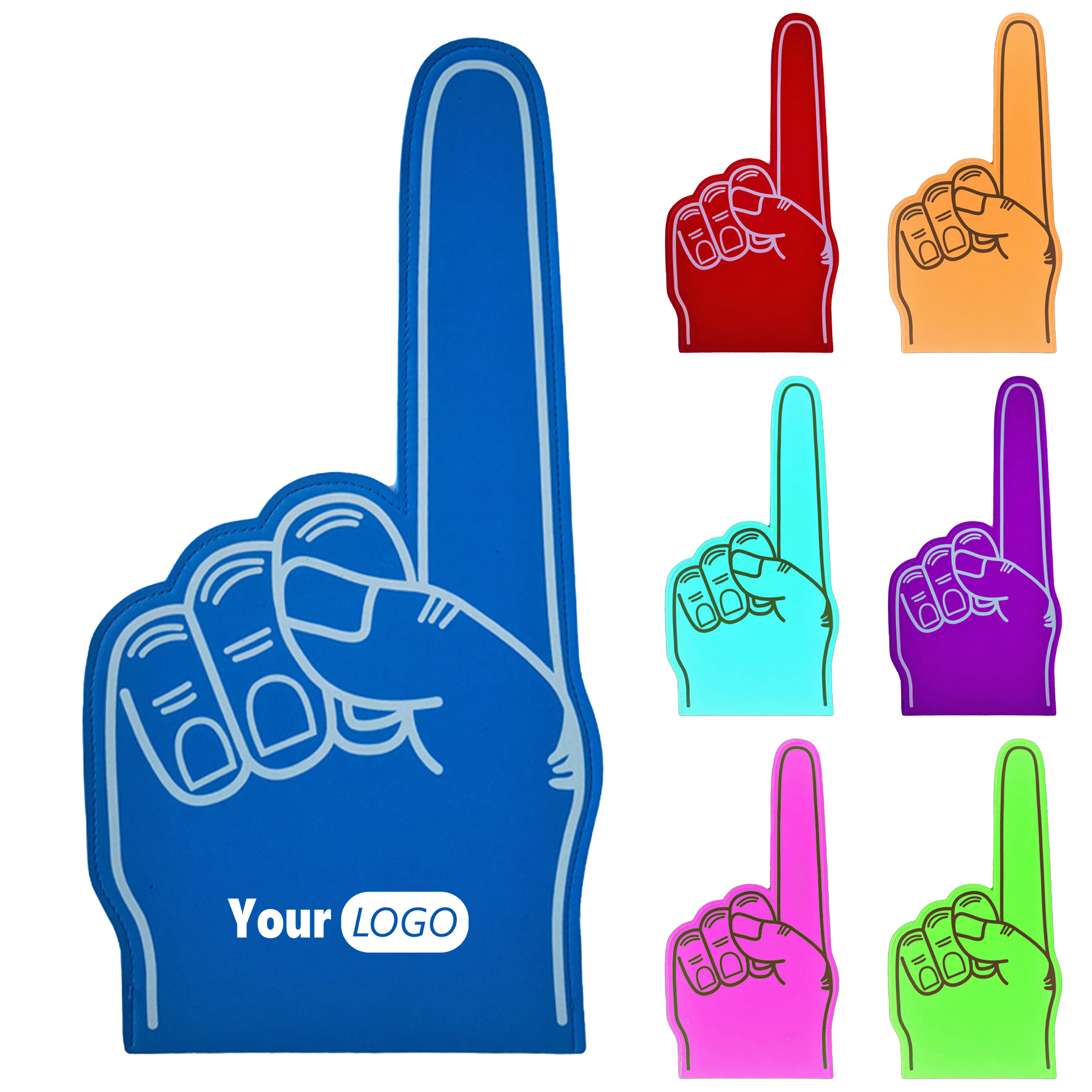 Eva Classic 18-Inch Foam Finger For Fans Of All Ages 2