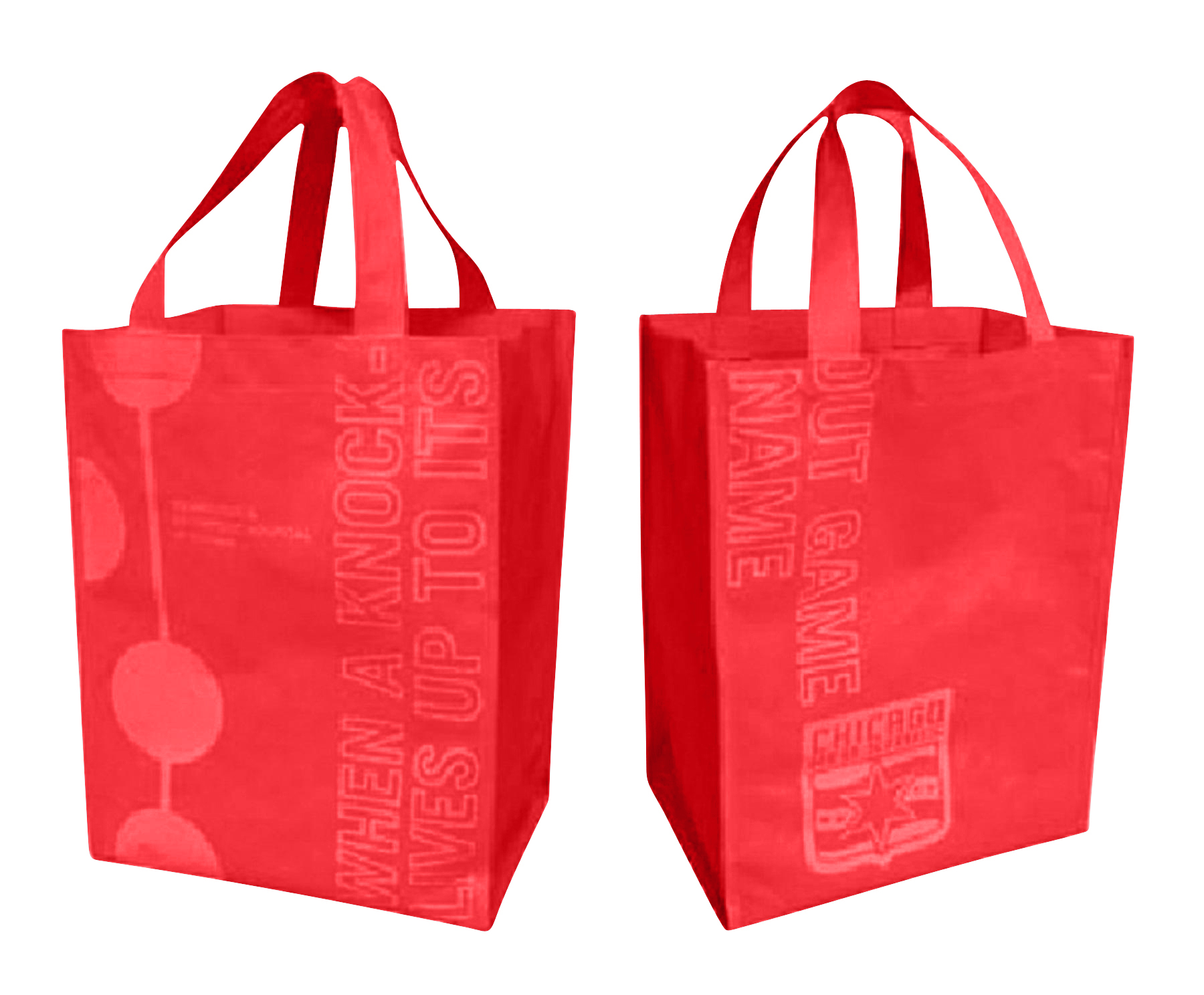 Non-Woven Tote Bag 11" x 15" x 6" 13