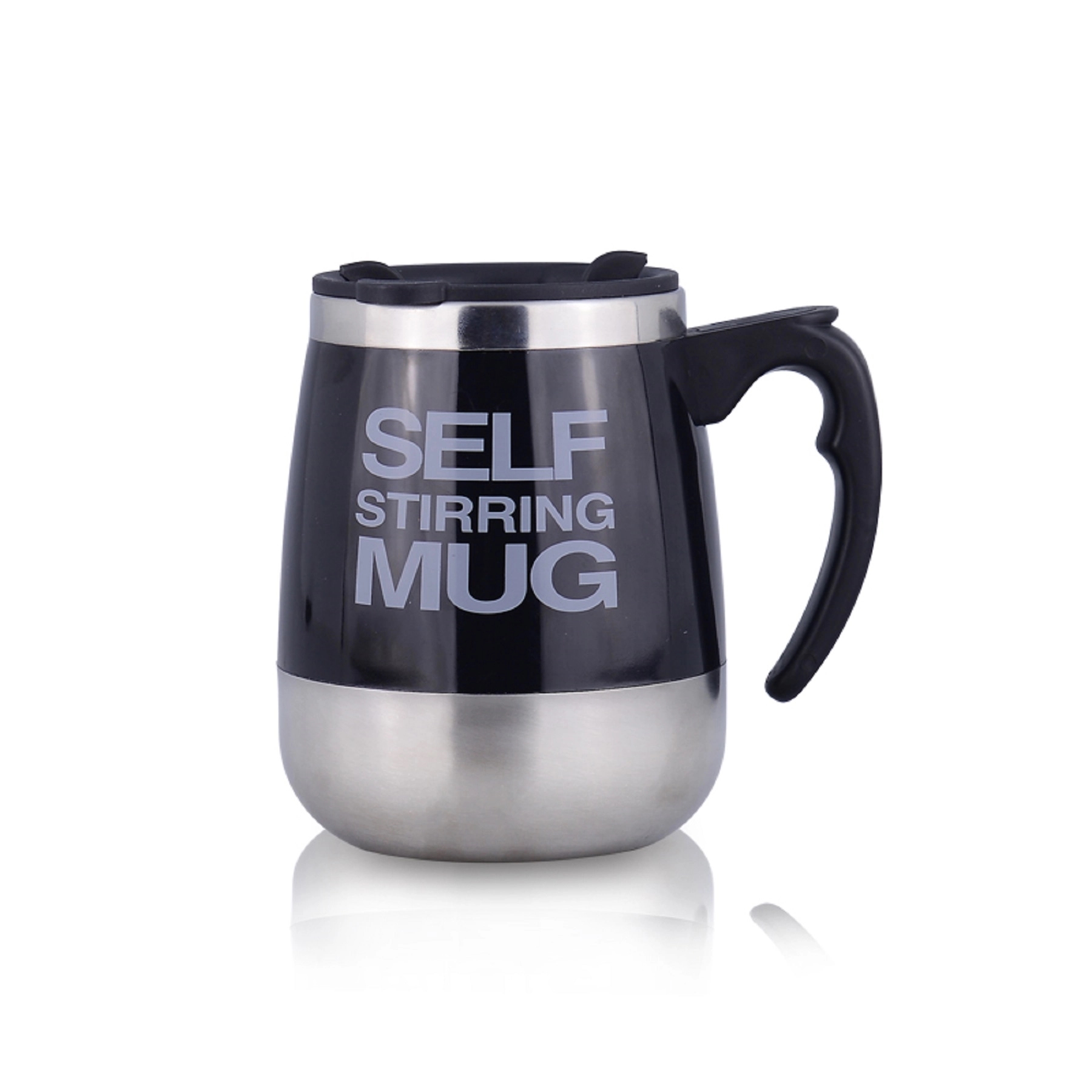 15 oz Stainless Steel Automatic Self Mixing Coffee Cup 9