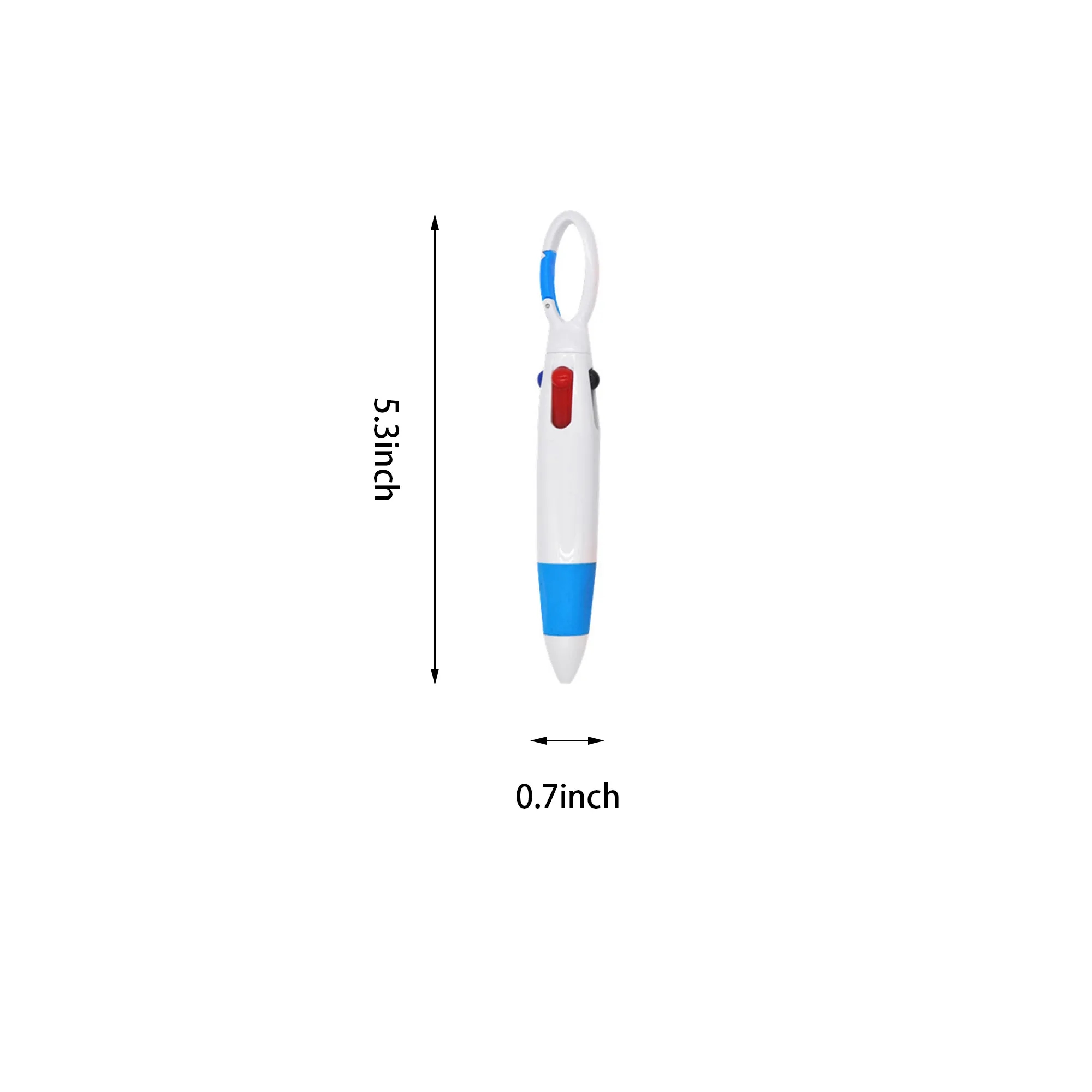 4 Colosr Pen with Clasp MOQ 100 PCS 2