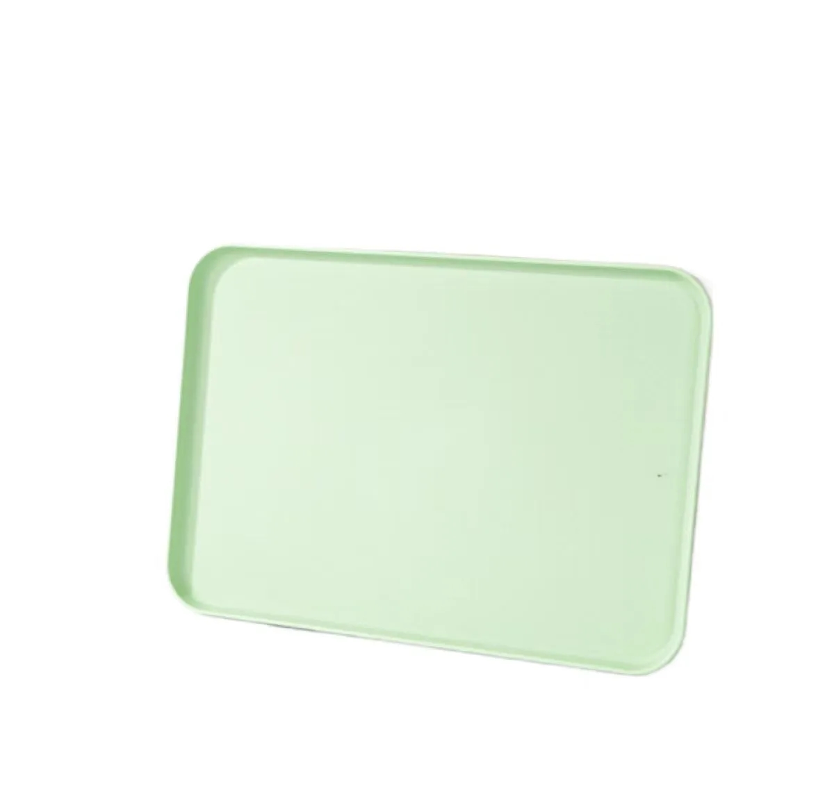 Fast Food Wheat Straw Rectangular Serving Tray 11