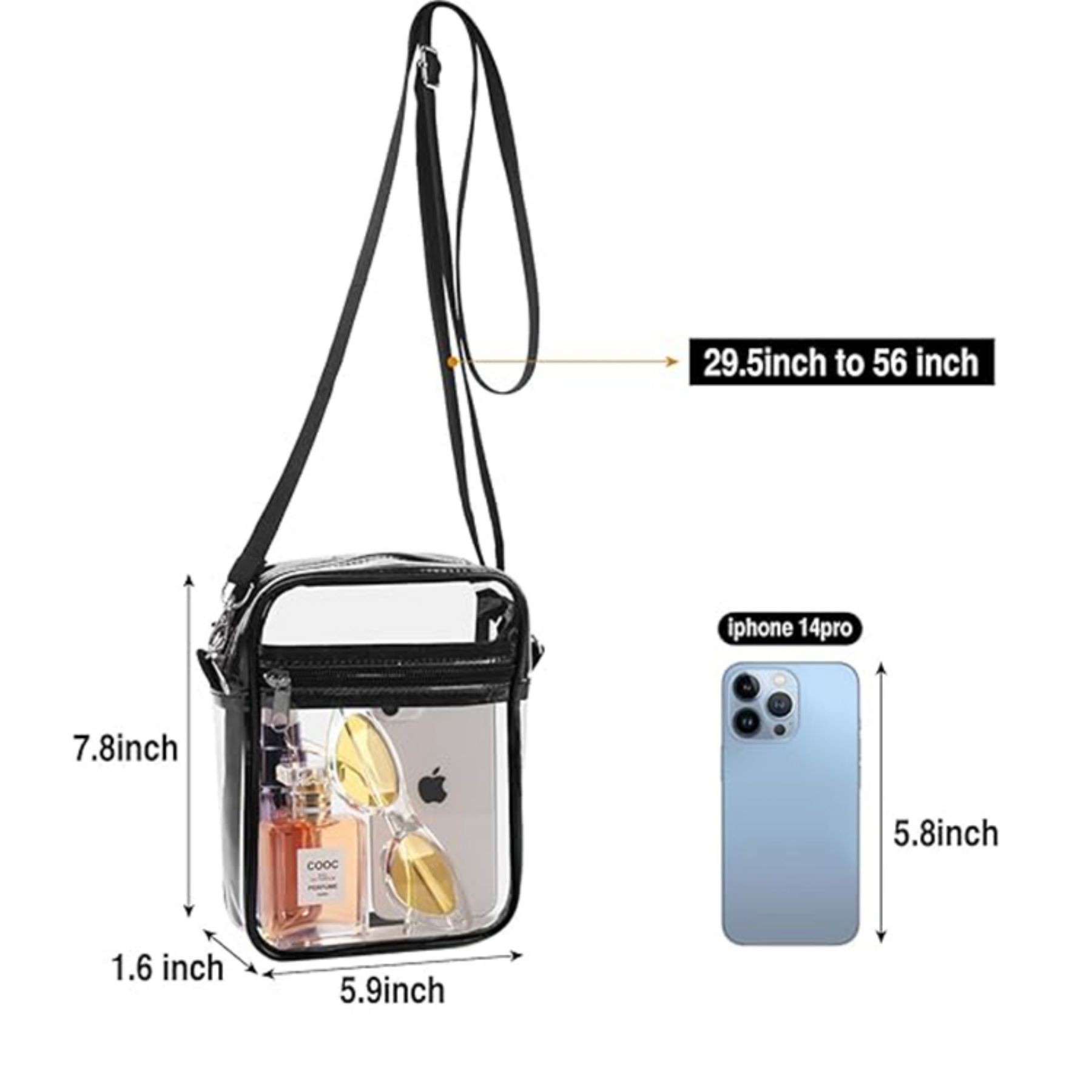 Small PVC Purse Bag 2