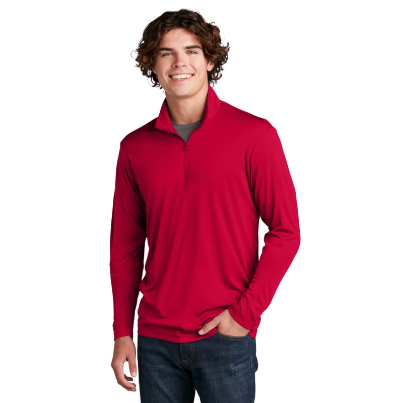 Sport-Tek PosiCharge Competitor 1/4-Zip Pullover., custom hoodie or sweatshirt with logo imprint 13
