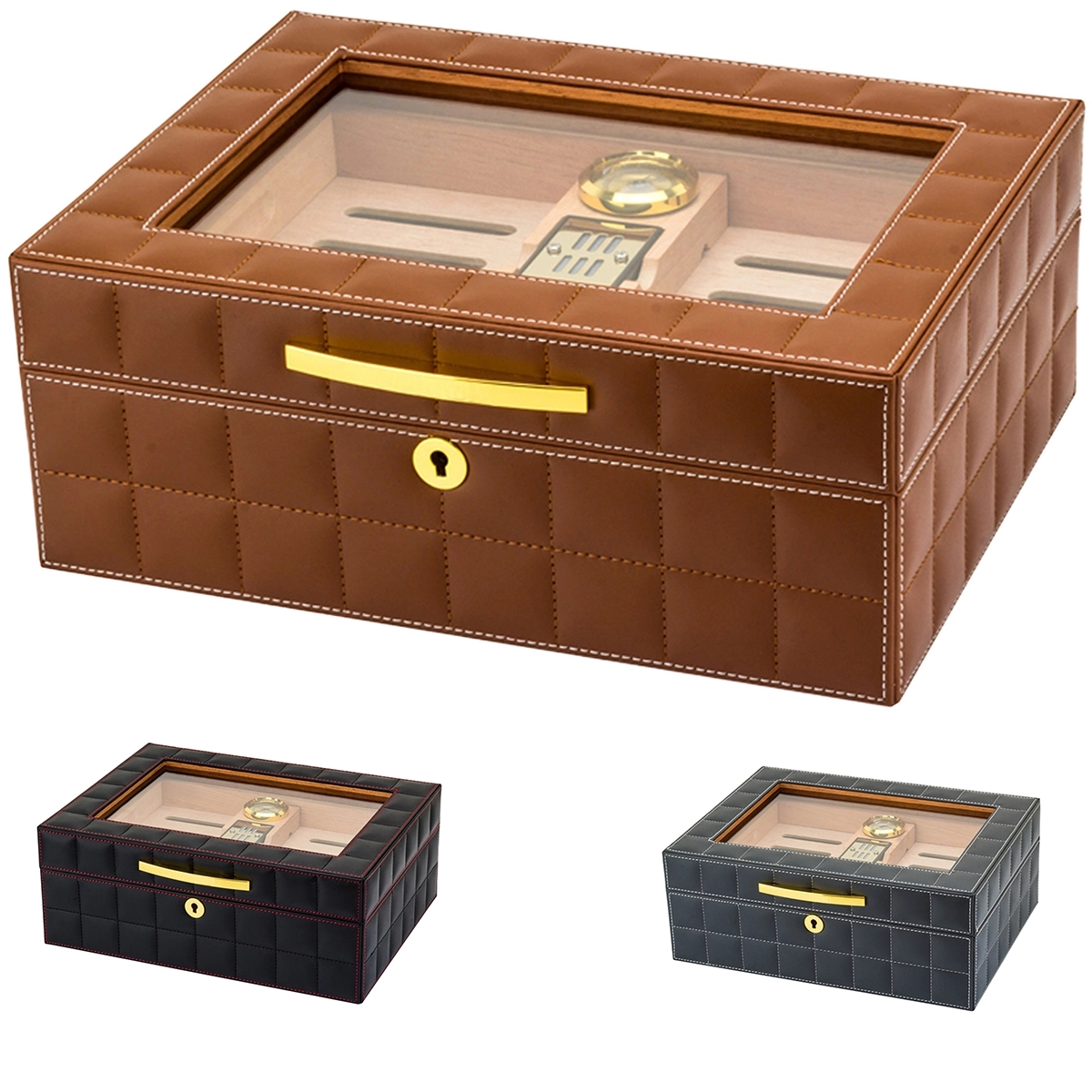 Cedar Humidor Cigar Box 2