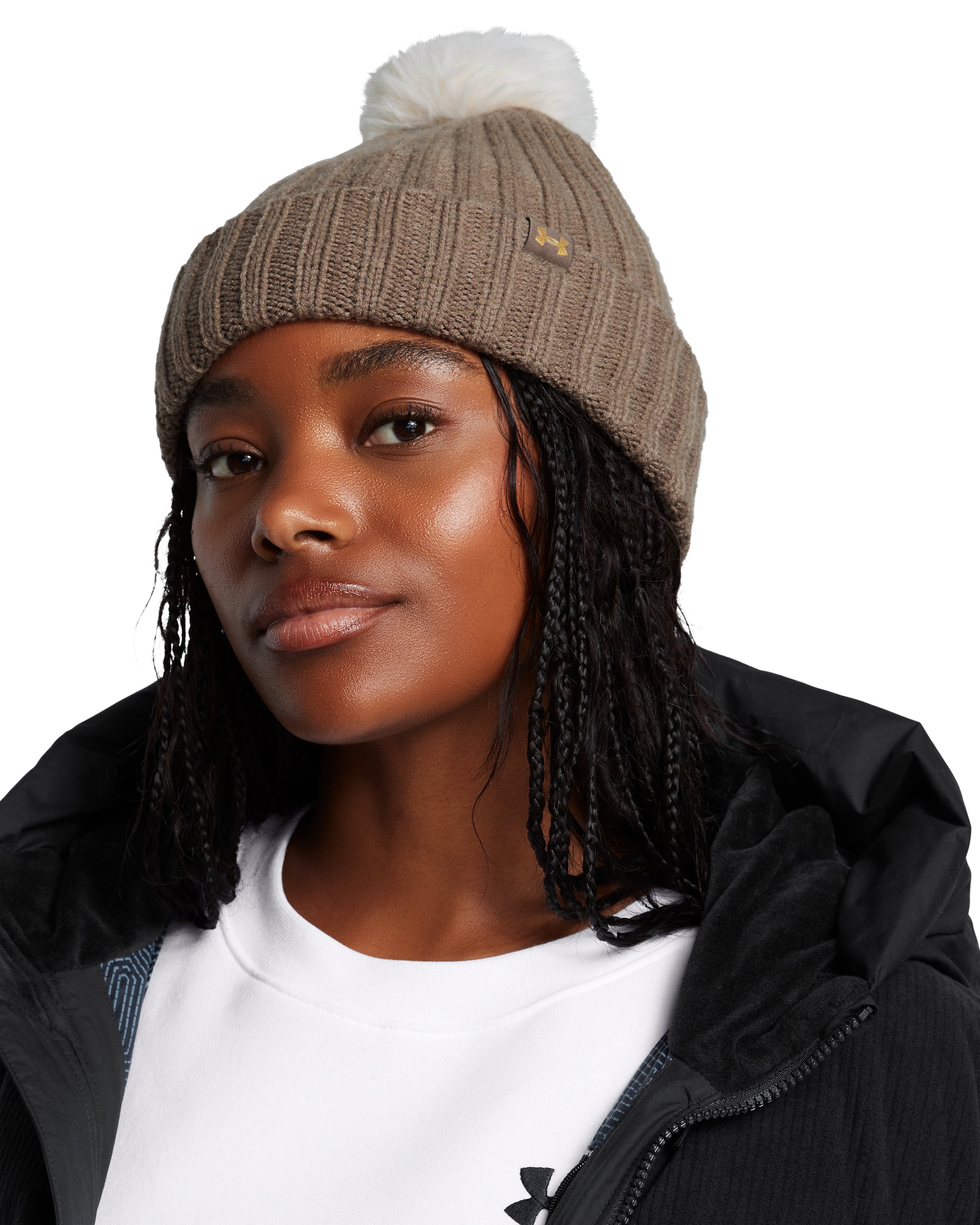UA Halftime Women's Pom Beanie 2