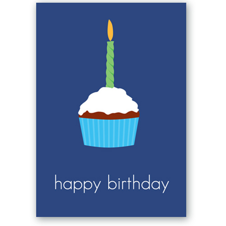 Birthday Cupcake Greeting Card 2