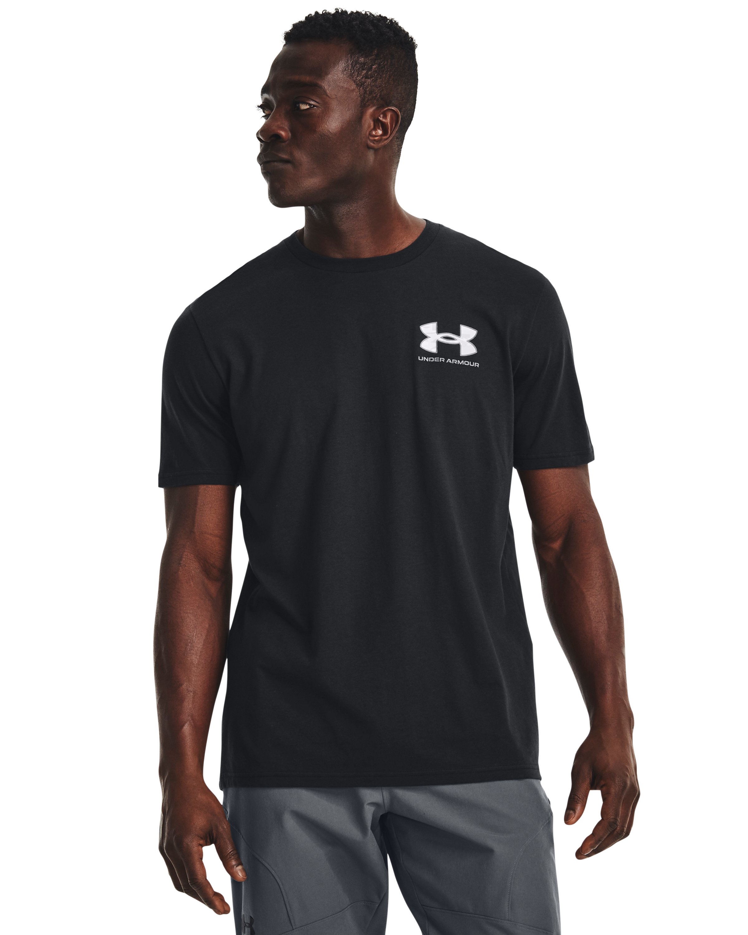 UA ABC Camo Fill Wordmark Men's Short Sleeve 7