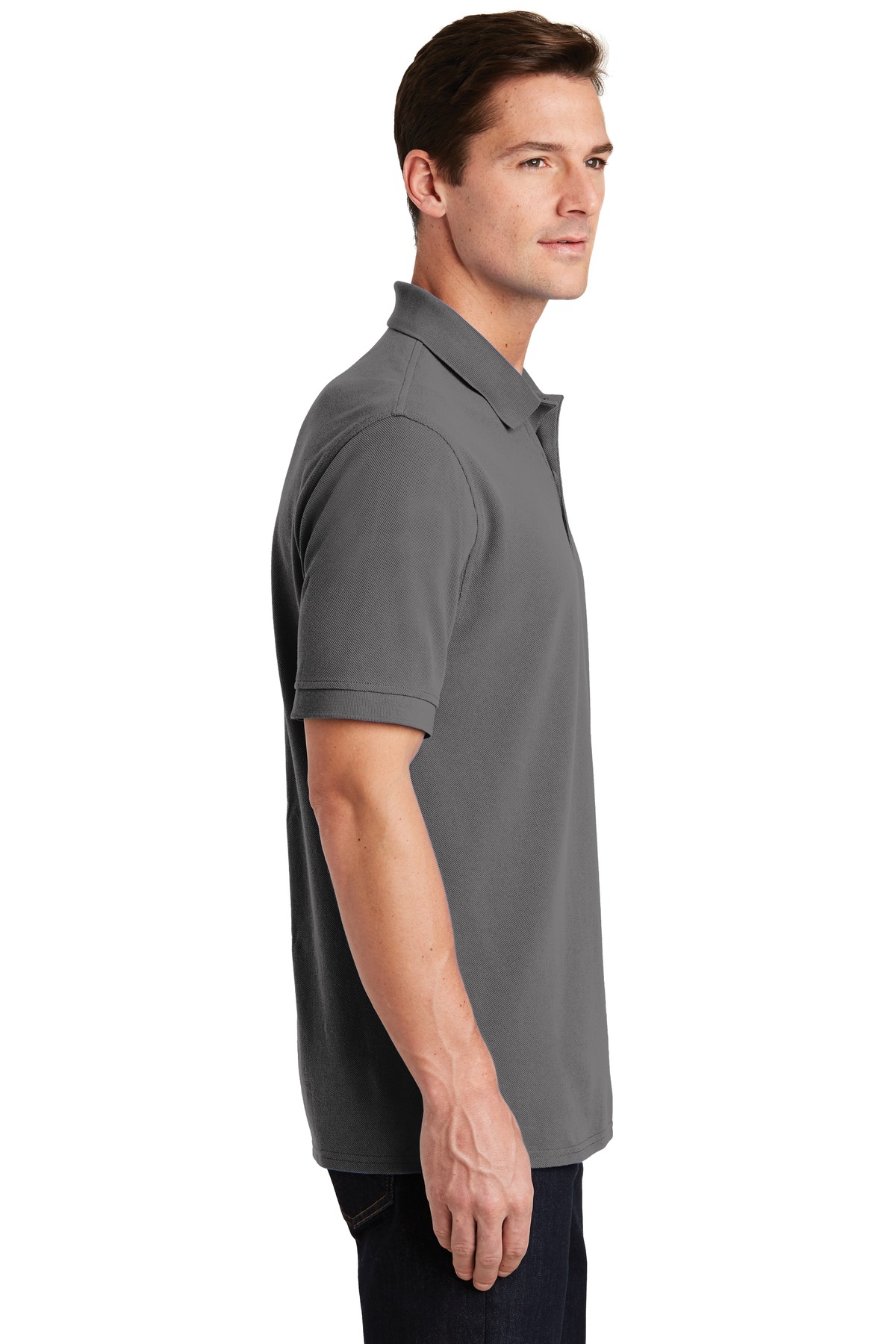 Port & Co Combed Ring Spun Pique Polo. KP1500 1