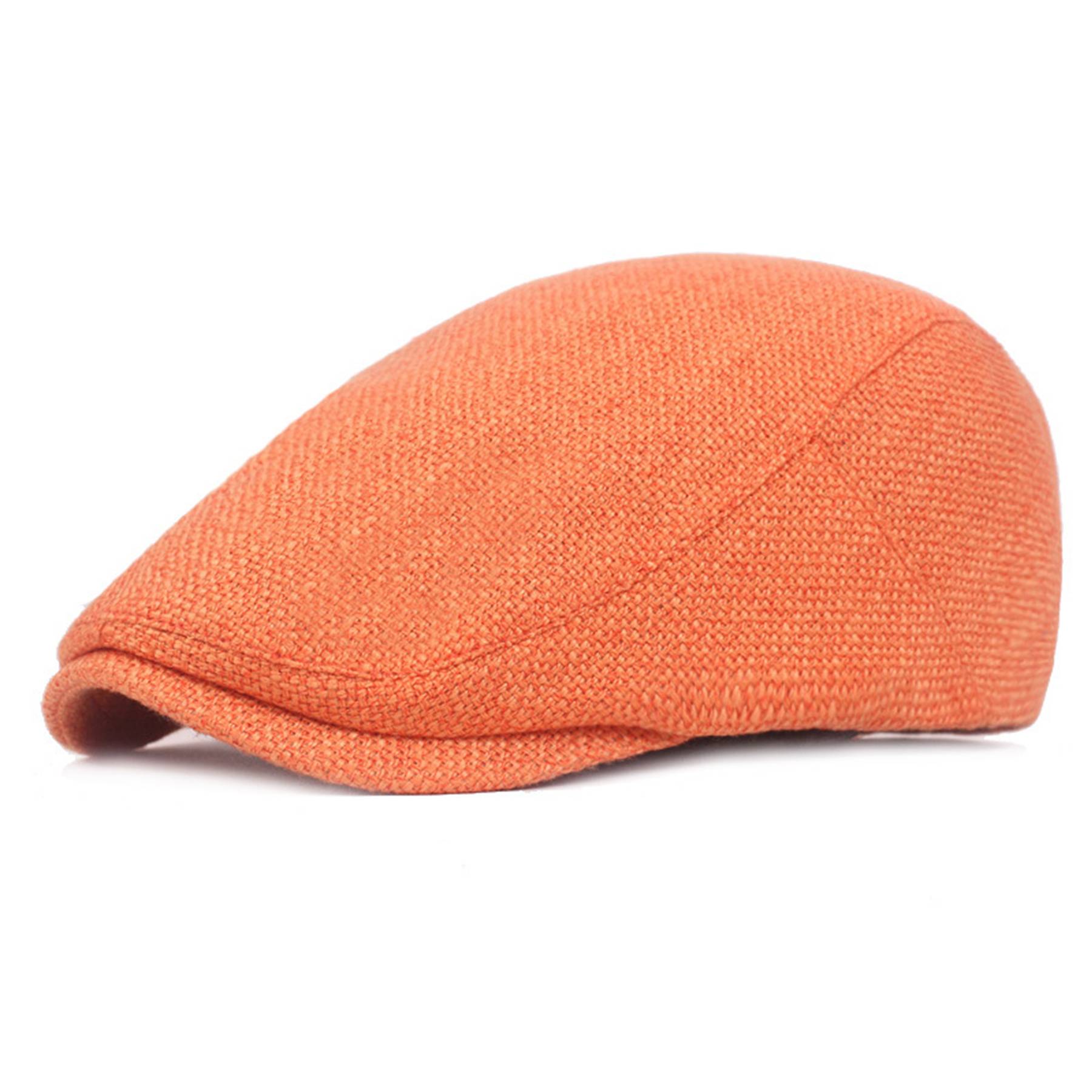 Men's Linen Newsboy Flat Cap 2