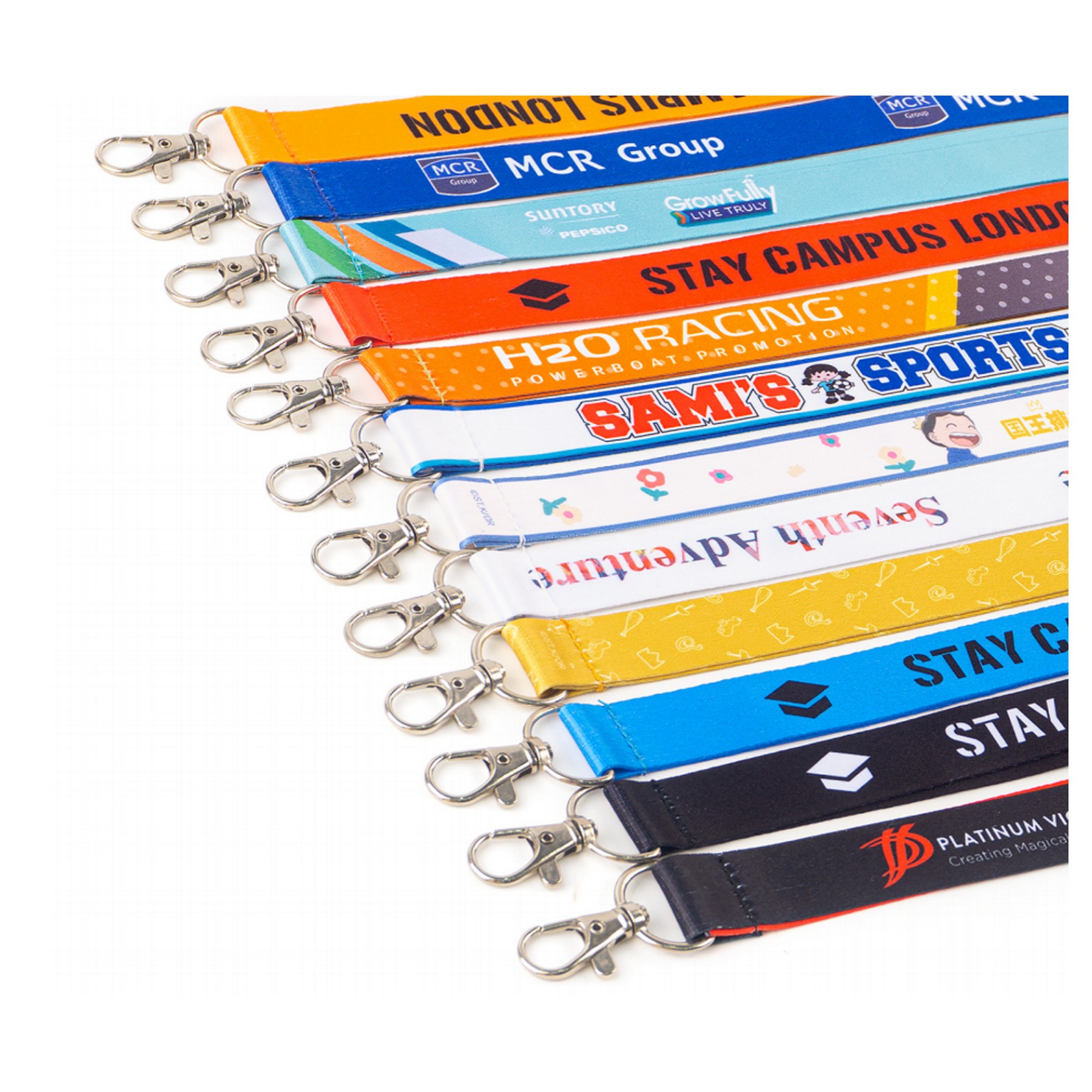 Customized Pull-up Buckle Lanyards 4