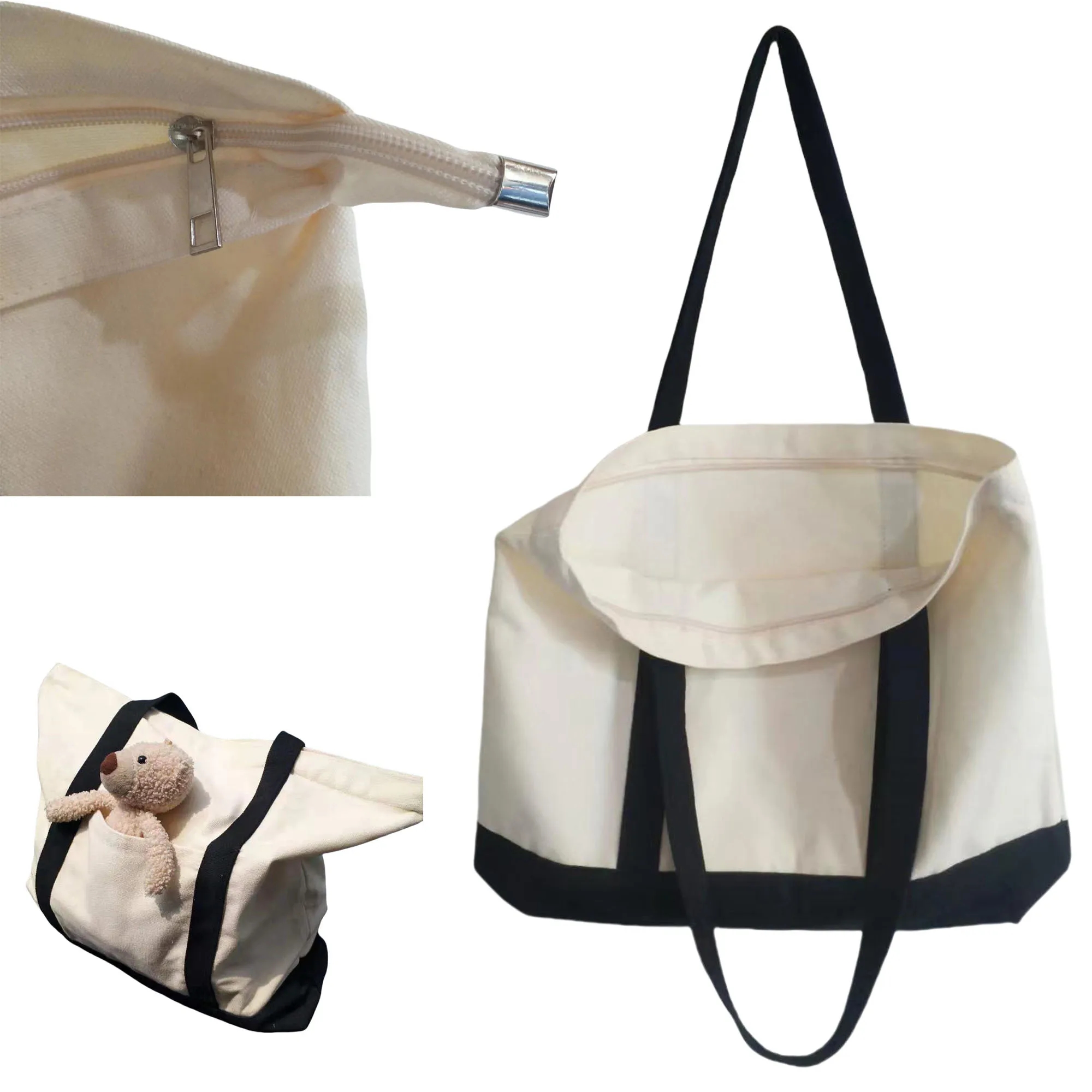 Canvas Tote Bag, custom tote bag with logo imprint 10