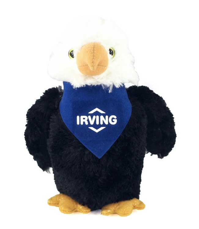 8" Liberty Eagle with bandana and one color imprint 2
