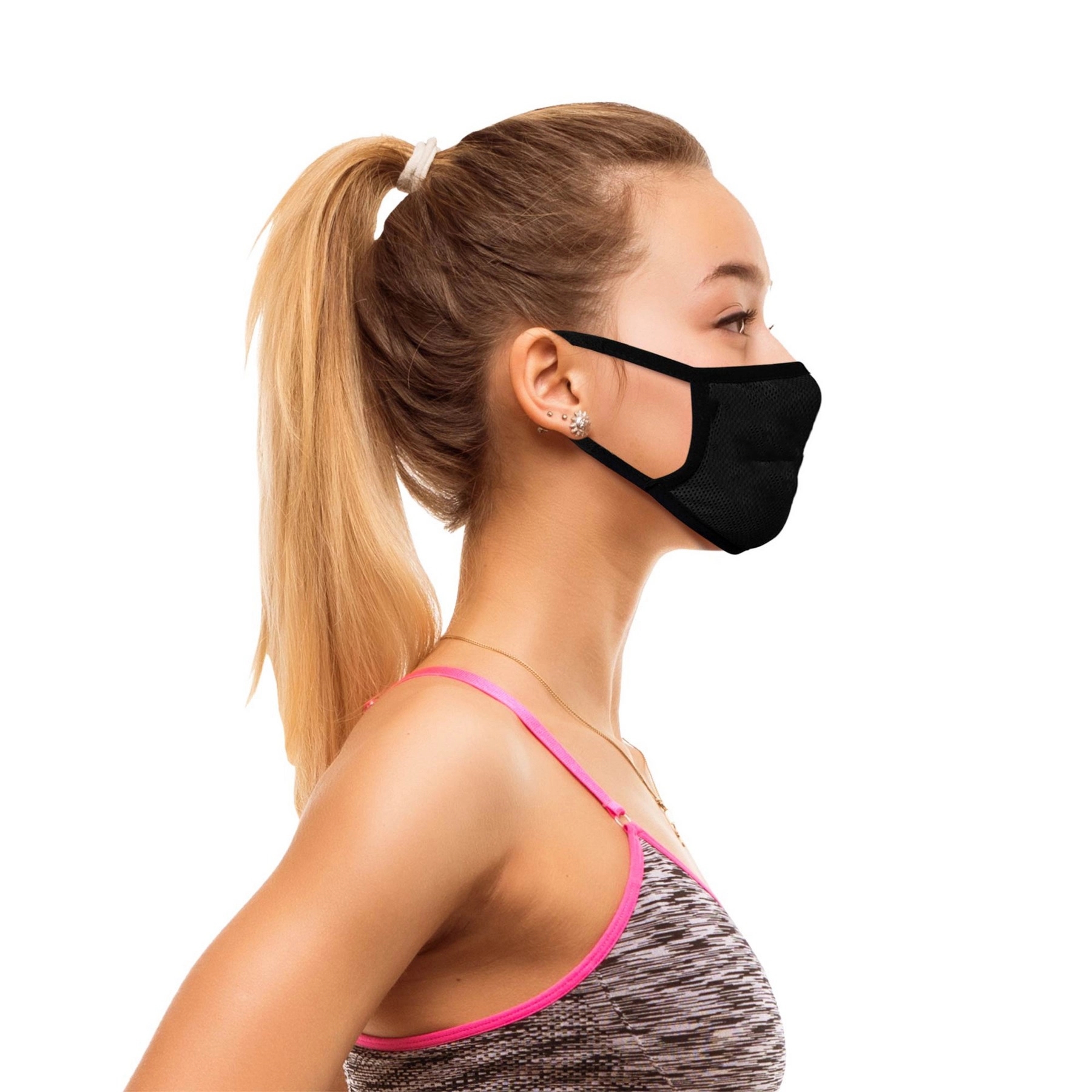 2-Ply Deluxe Cooling Fabric Face Mask 3