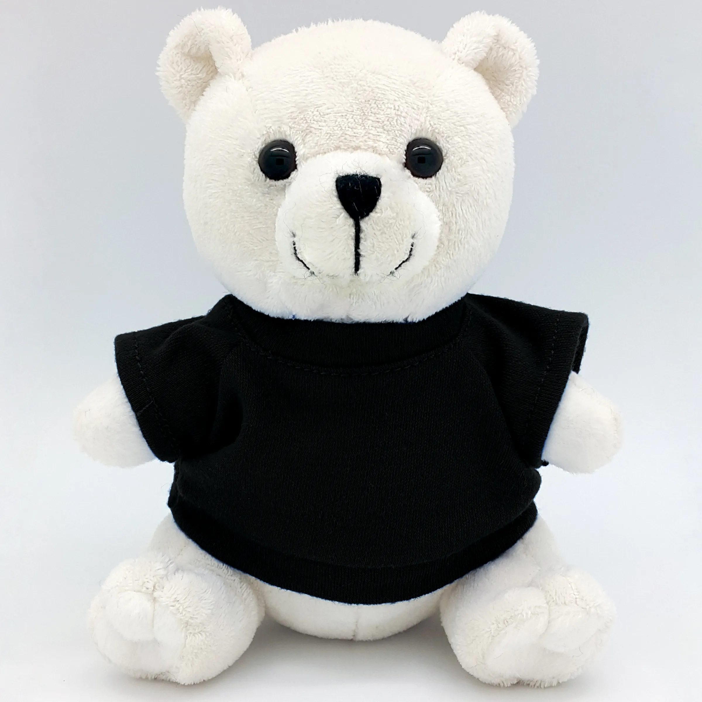 6" Beanie White Bear 15