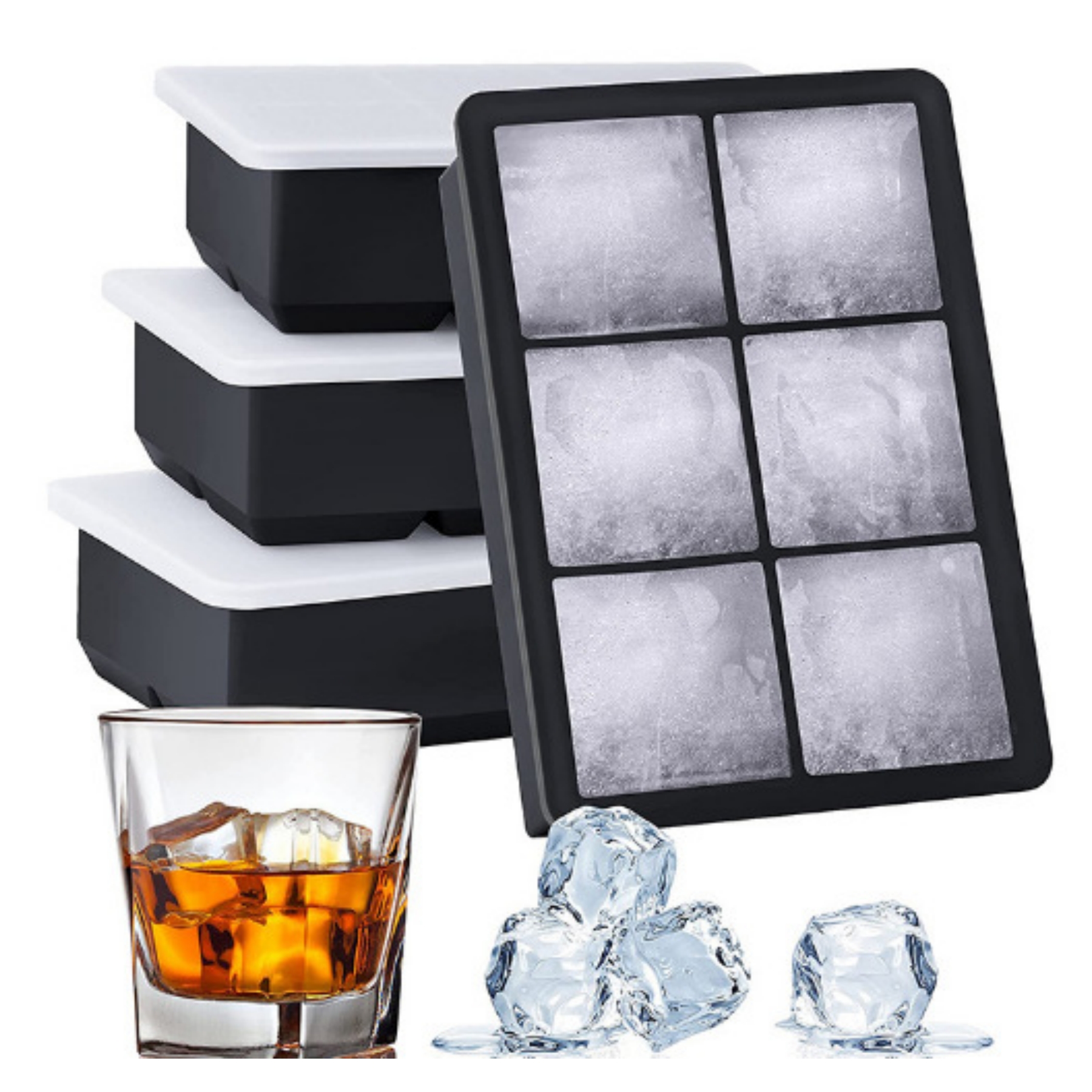 Silicone Ice Cube Tray 2