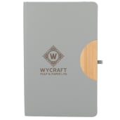 5.5" x 8.5" Kaya Bamboo Trim Journal 79