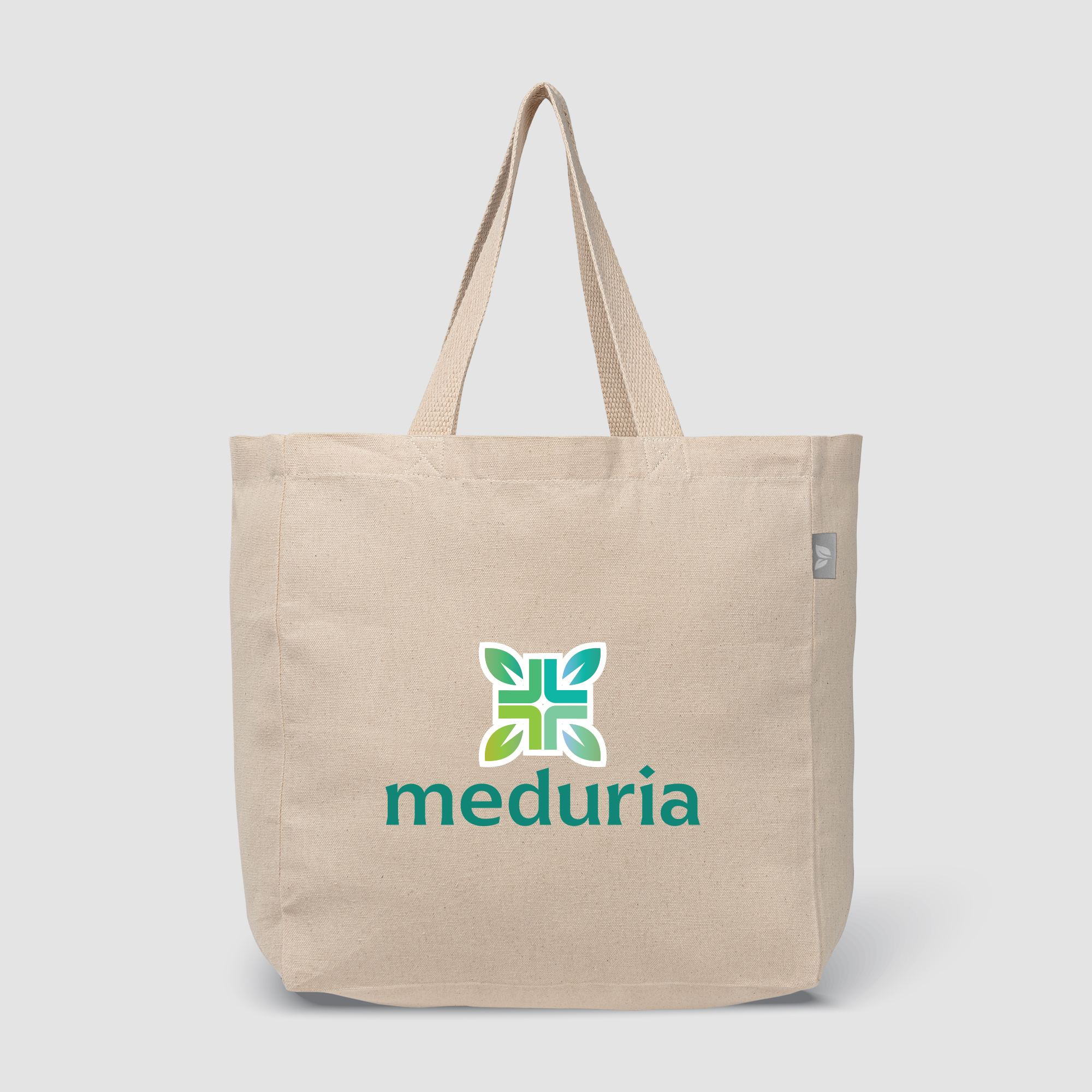 Toronto - 8 oz.  Recycled Cotton Blend Shopper Tote Bag 2