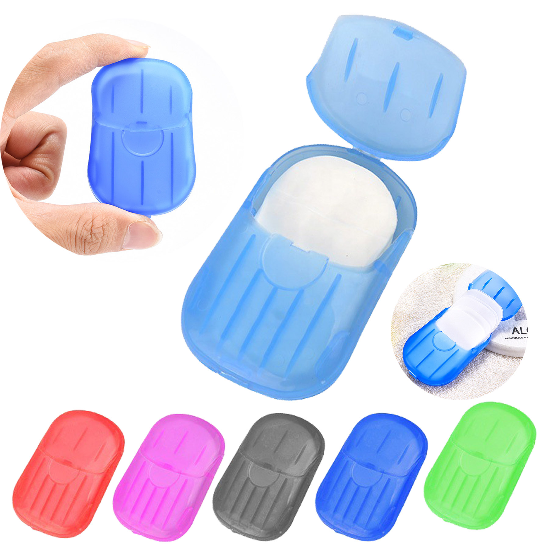 Disposable Soap Sheets w/Case 20pcs 1