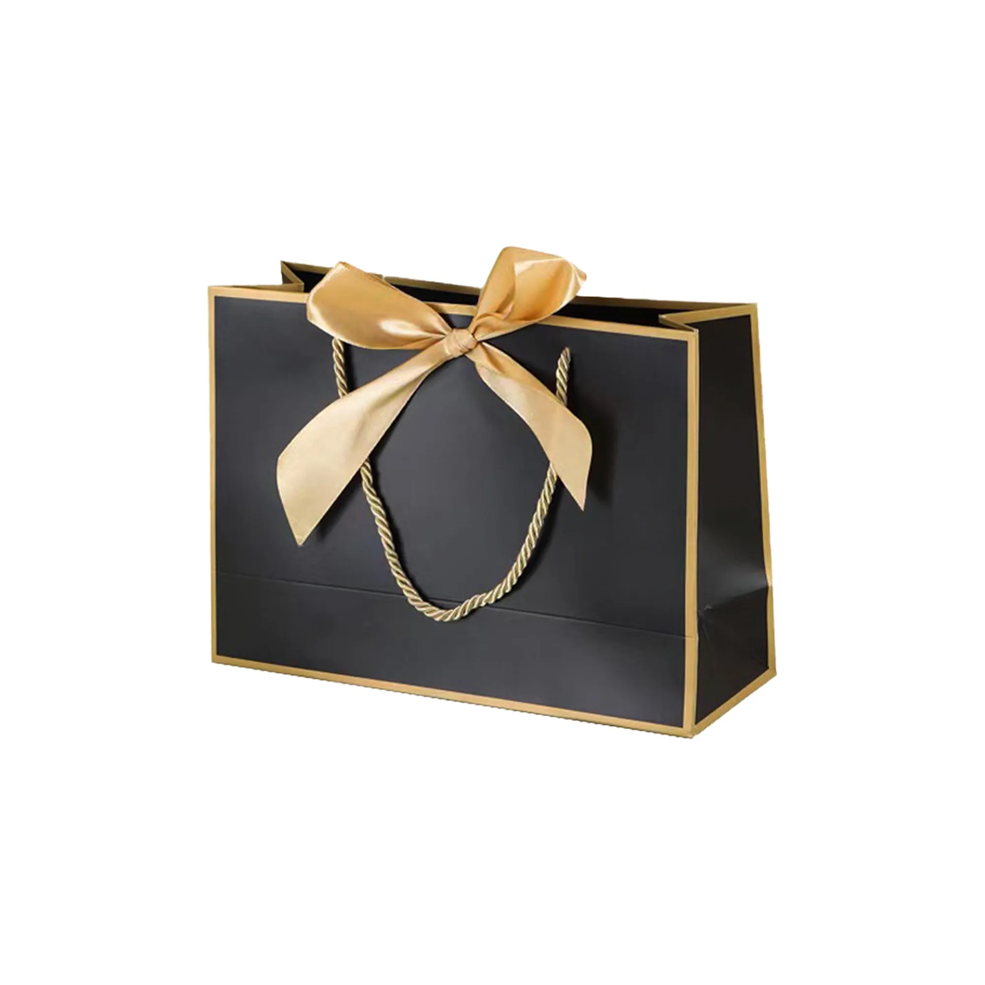 Elegant Paper Gift Bag with Bowknot 4