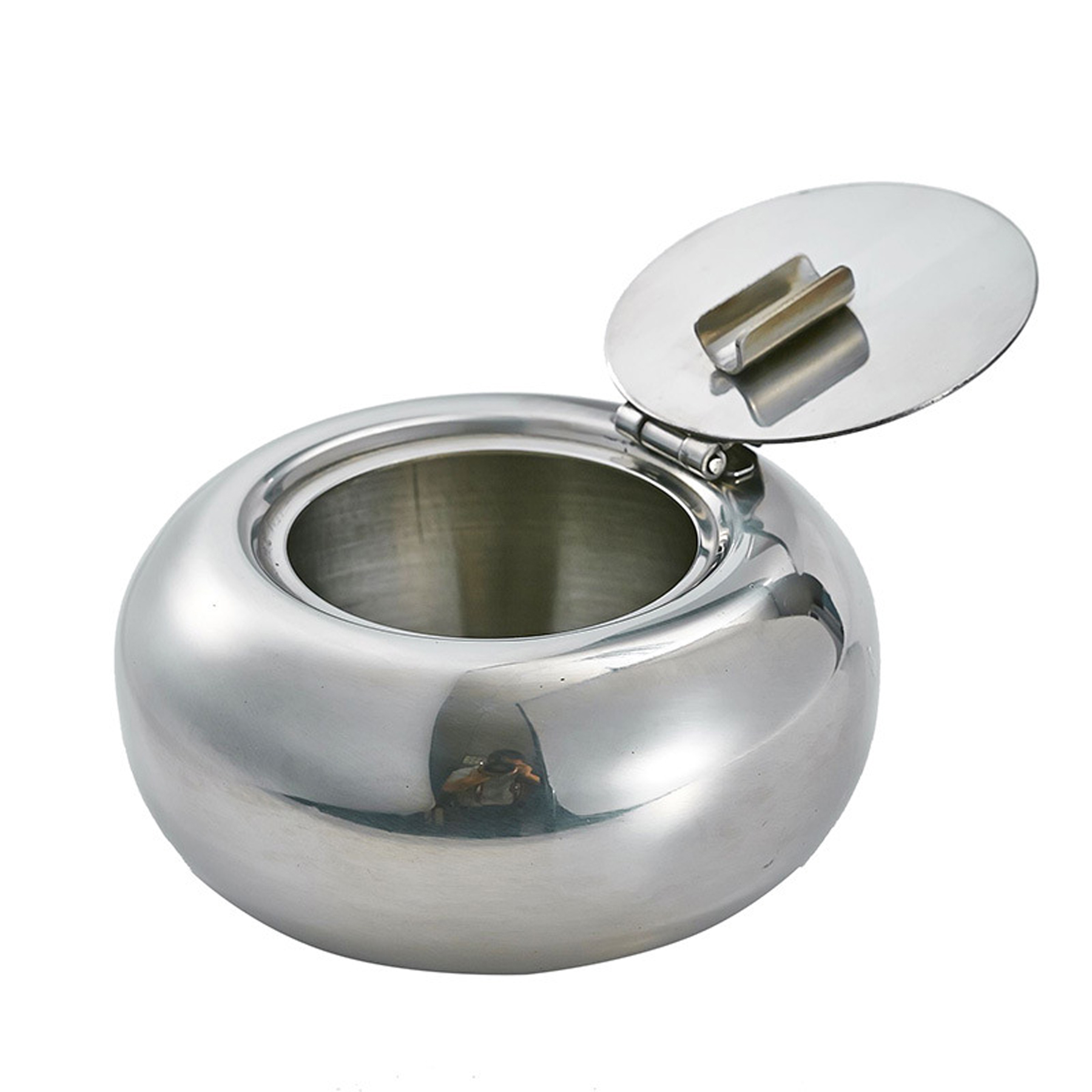 Windproof Stainless Steel Ashtray 3
