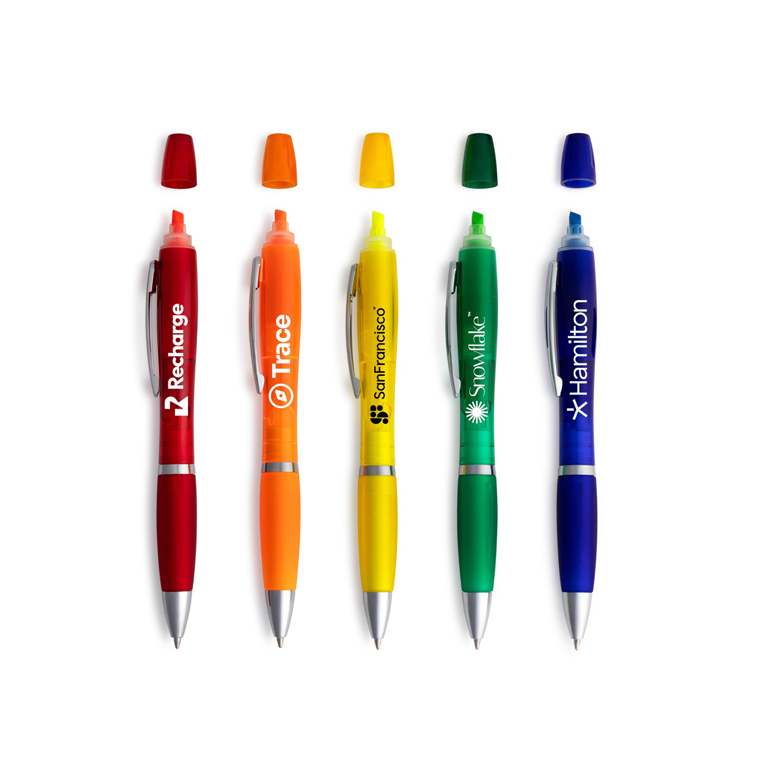 Translucent Pen and Highlighter Combo 7