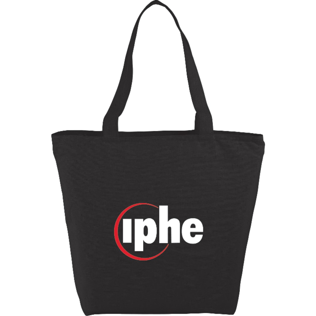 Maine 8oz Cotton Canvas Zippered Tote, custom tote bag with logo imprint 98