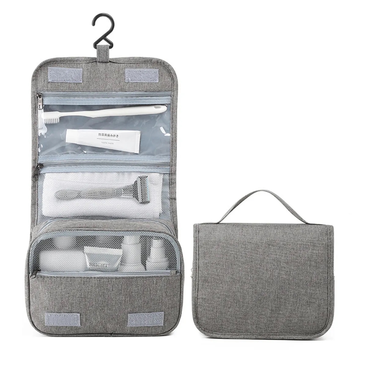 Multiplication Hanging Folding Travel Toiletry Cosmetic Bag 5