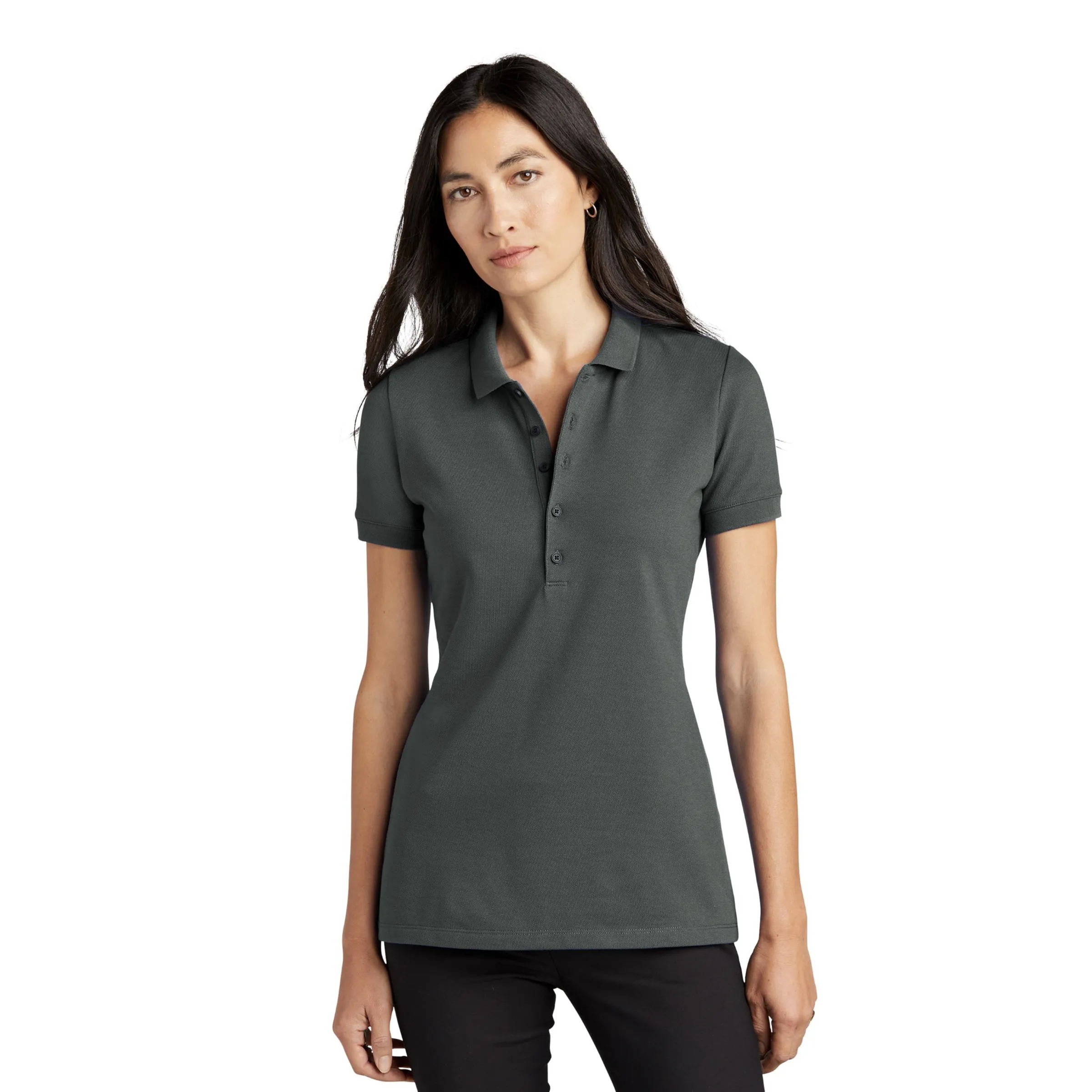 Mercer+Mettle(R) Women's Stretch Heavyweight Pique Polo 11