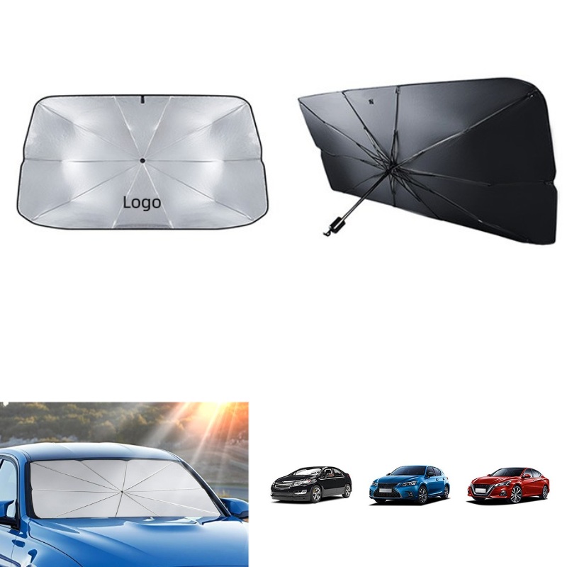 Small Car Windshield Sunshade Umbrellas 2