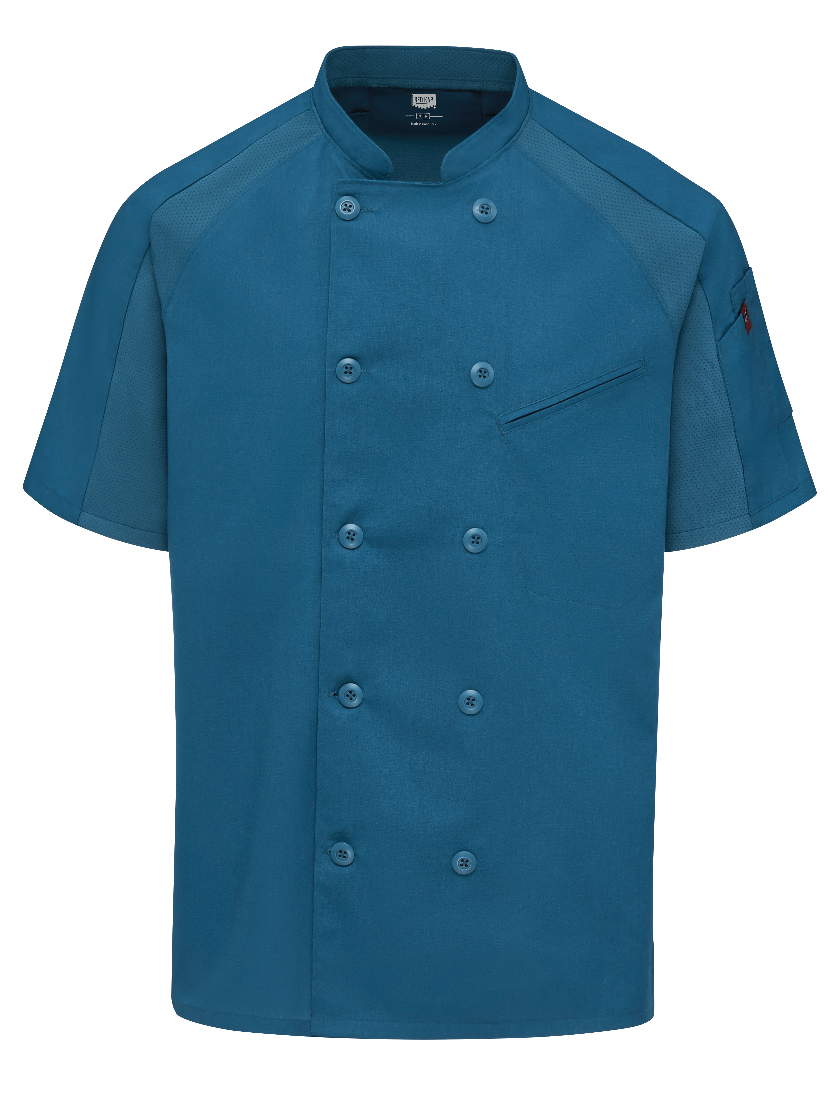 Red Kap® Men's Airflow Raglan Chef Coat with OilBlok 2