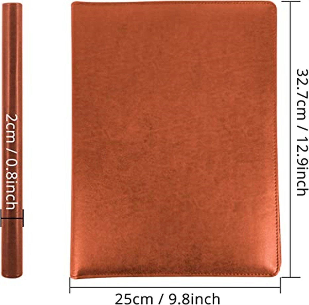 Business Portfolio Padfolio Pu Leather Folder 2