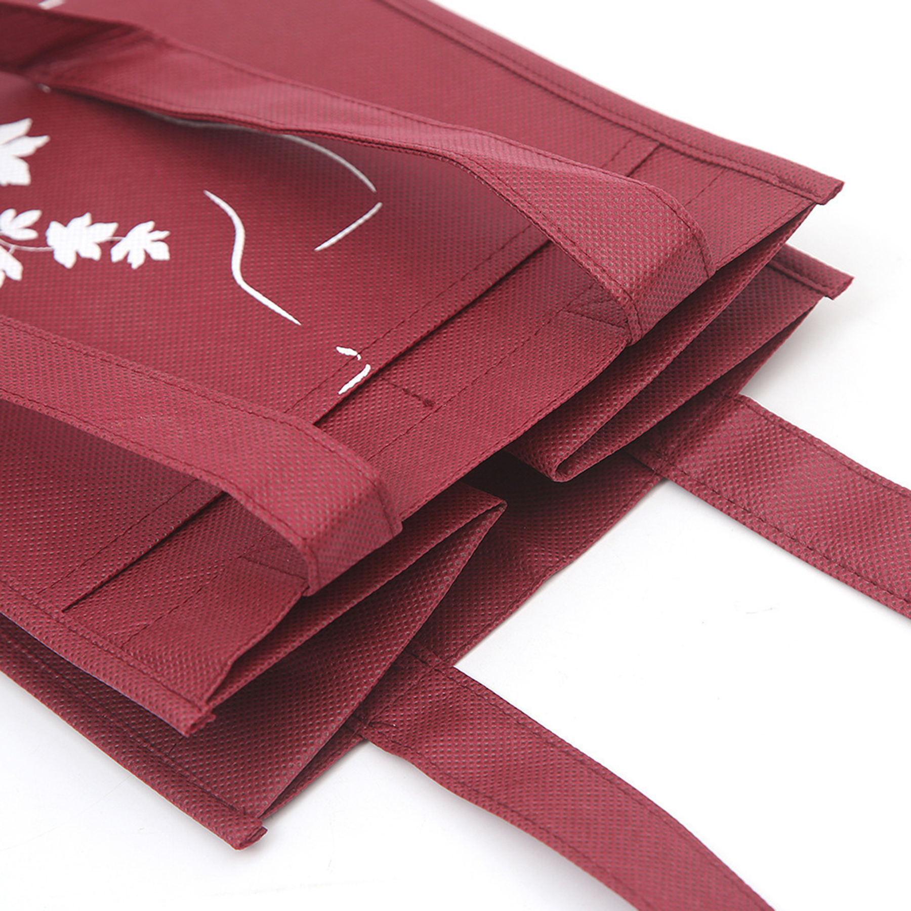 Non-woven Wine Bottles Tote Bag 3