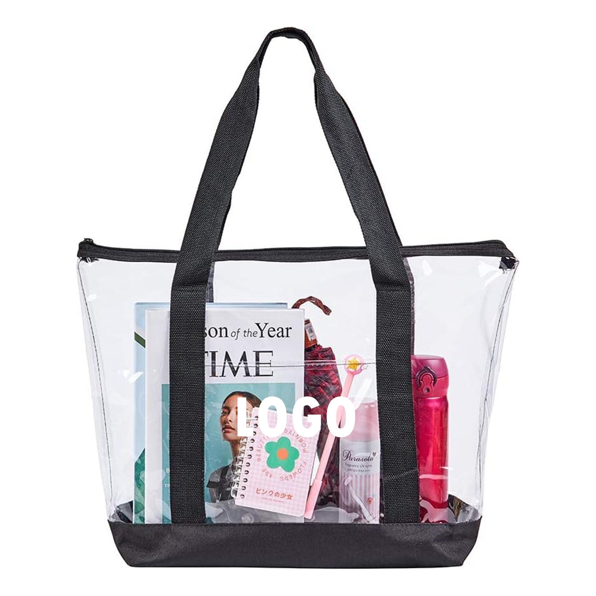 Handy Laundry Clear Tote Bag