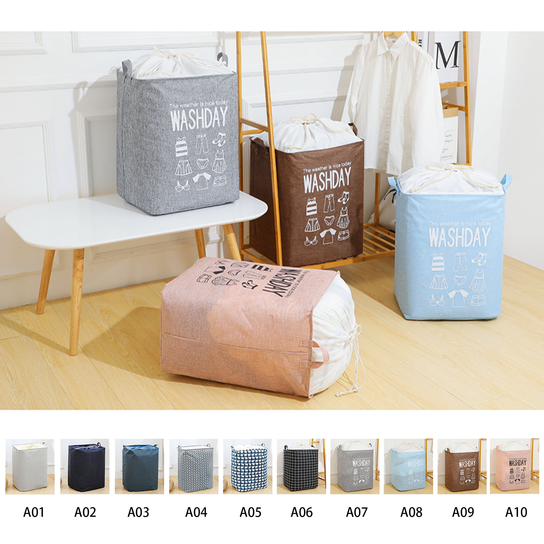 Clothes Organizer Compartment Storage Box 2