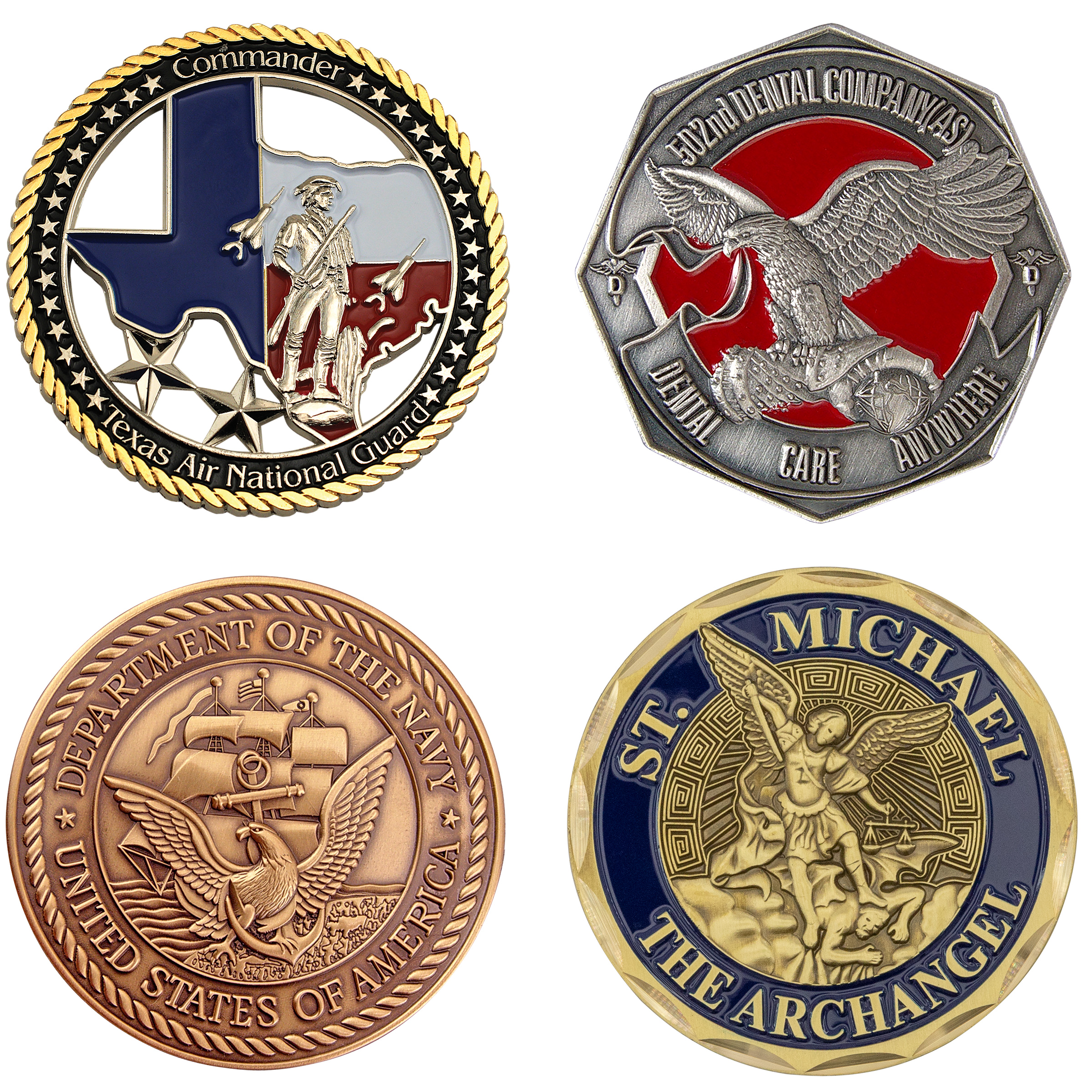 Challenge Coins Custom Die Cast (3D) 2