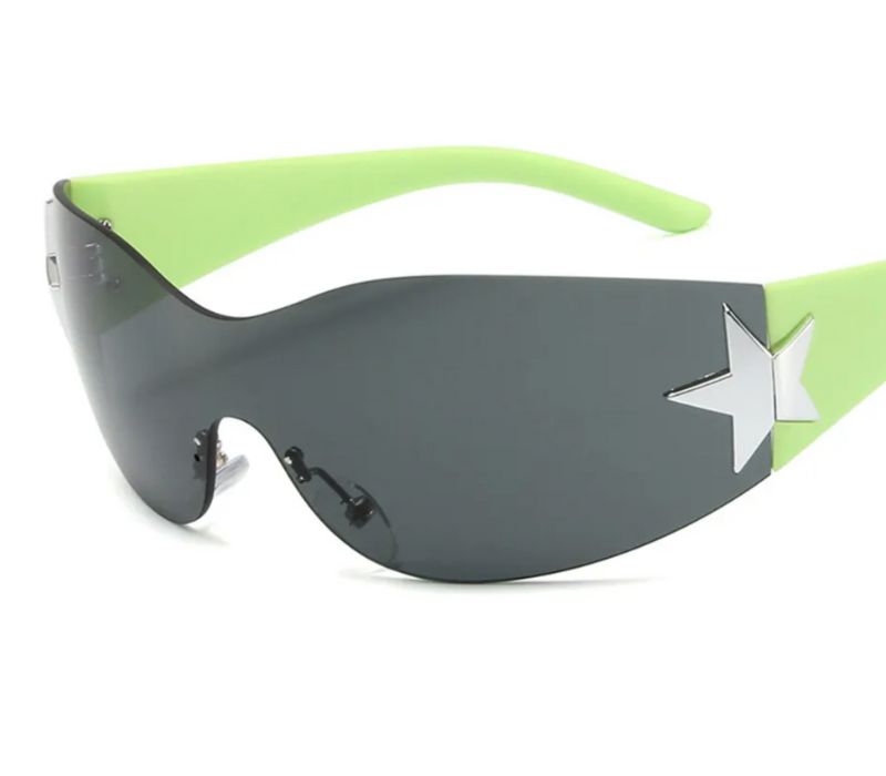 UV400 Fashion Rimless Sunglasses 7