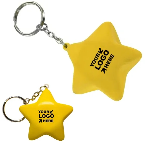 Star Stress Reliever Key Chain 4