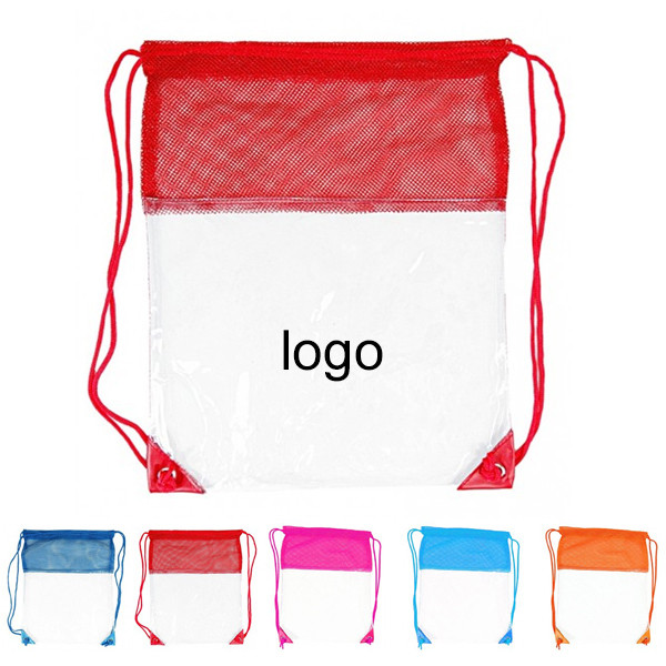 PVC Drawstring Bag (14" W x 18" H) 2