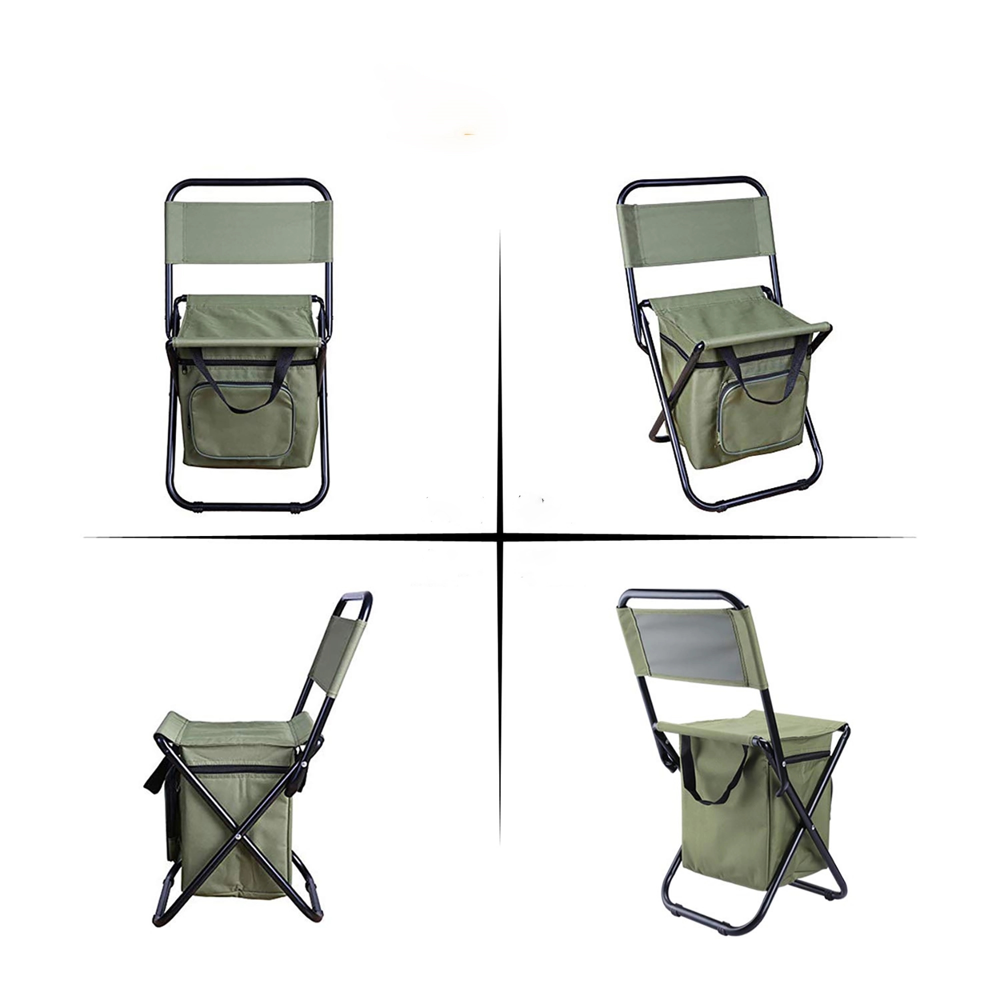 Outdoor beach folding chair with storage bag 5