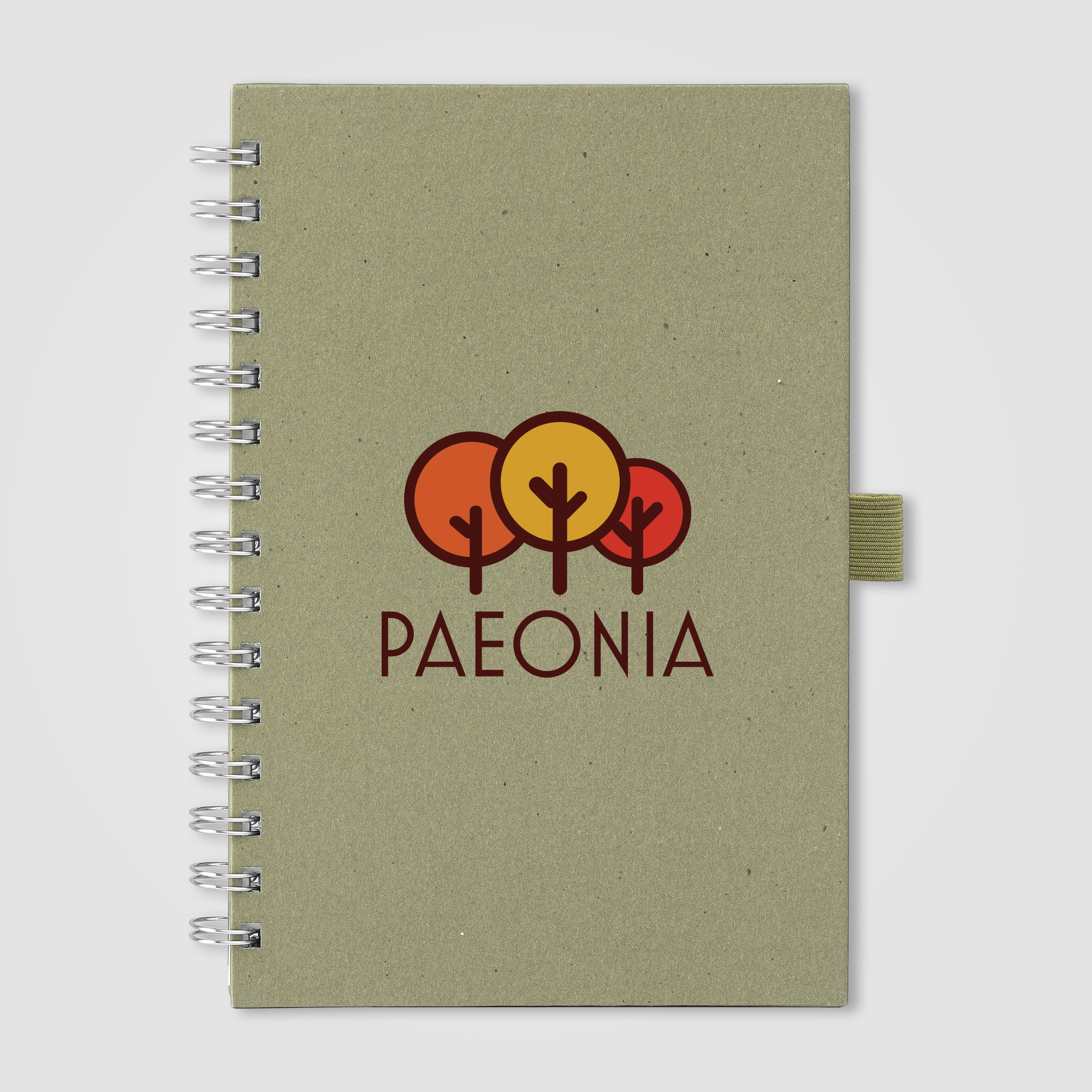 Terra Recycled Milk Carton Hard Cover Spiral Notebook - A5 7