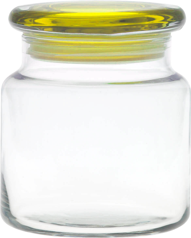 16 oz. Apothecary Jar with Flat Lid 21