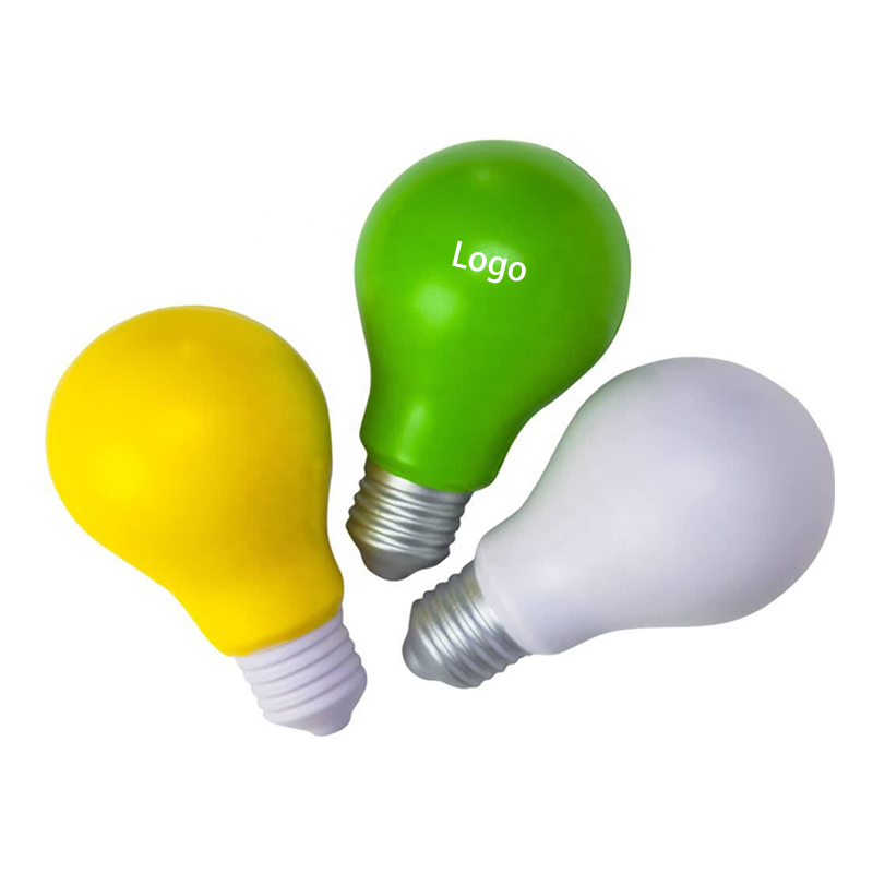 Light Bulb Shape Squeeze Toy Stress Reliever 2