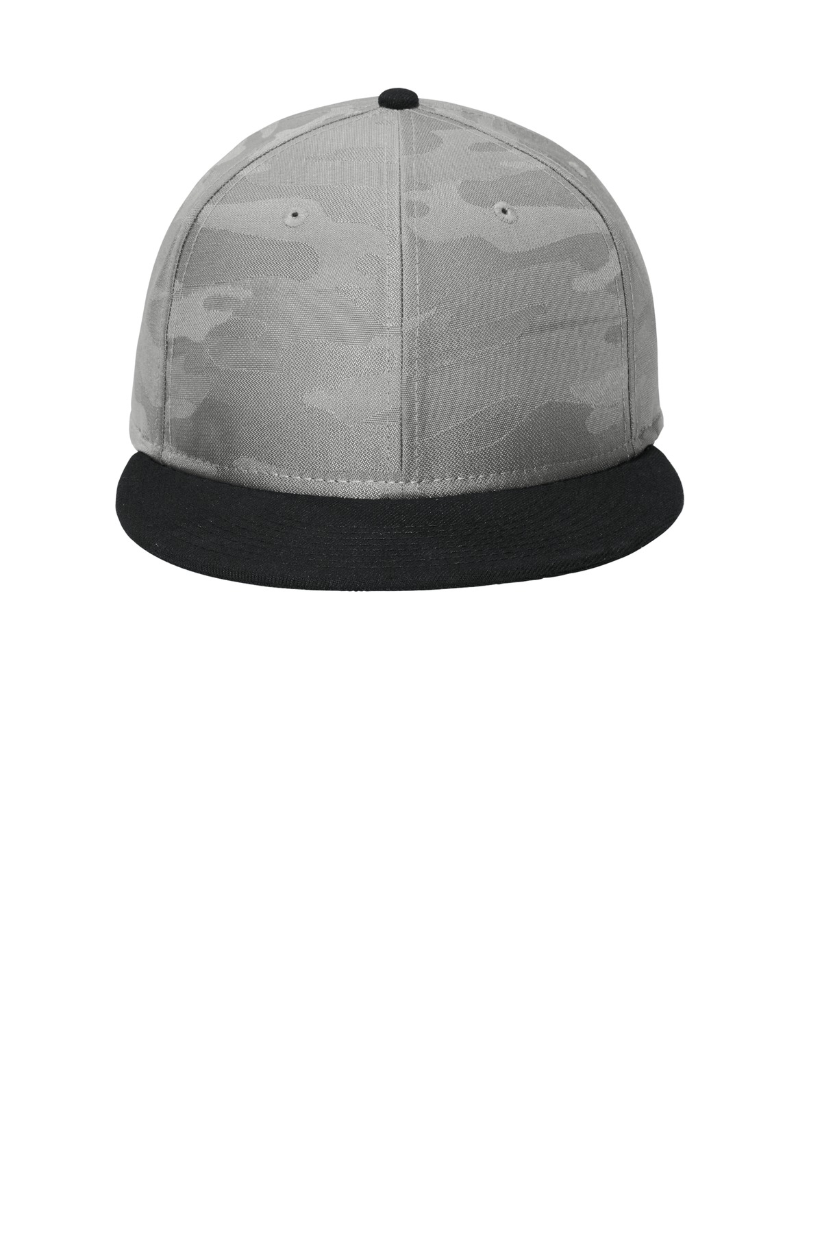 New Era Camo Flat Bill Snapback Cap NE407 59